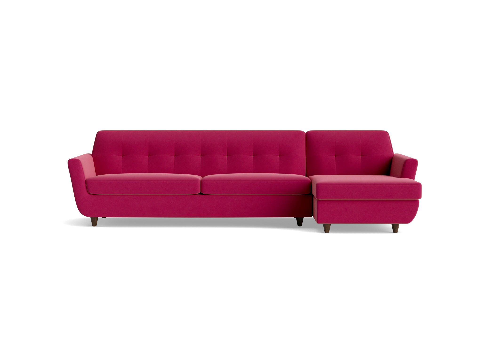 hughes sleeper sectional royale berry
