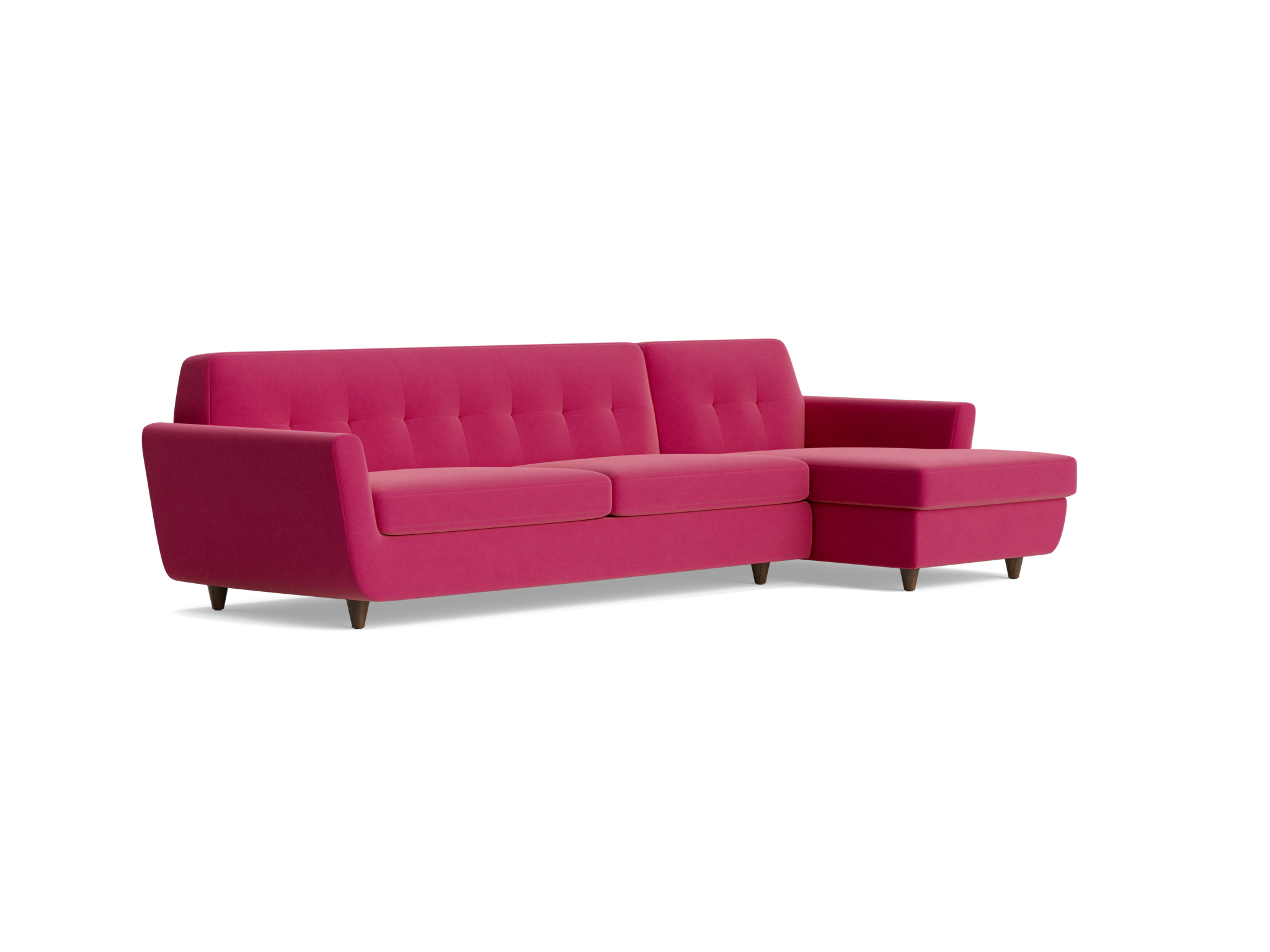 hughes sleeper sectional royale berry