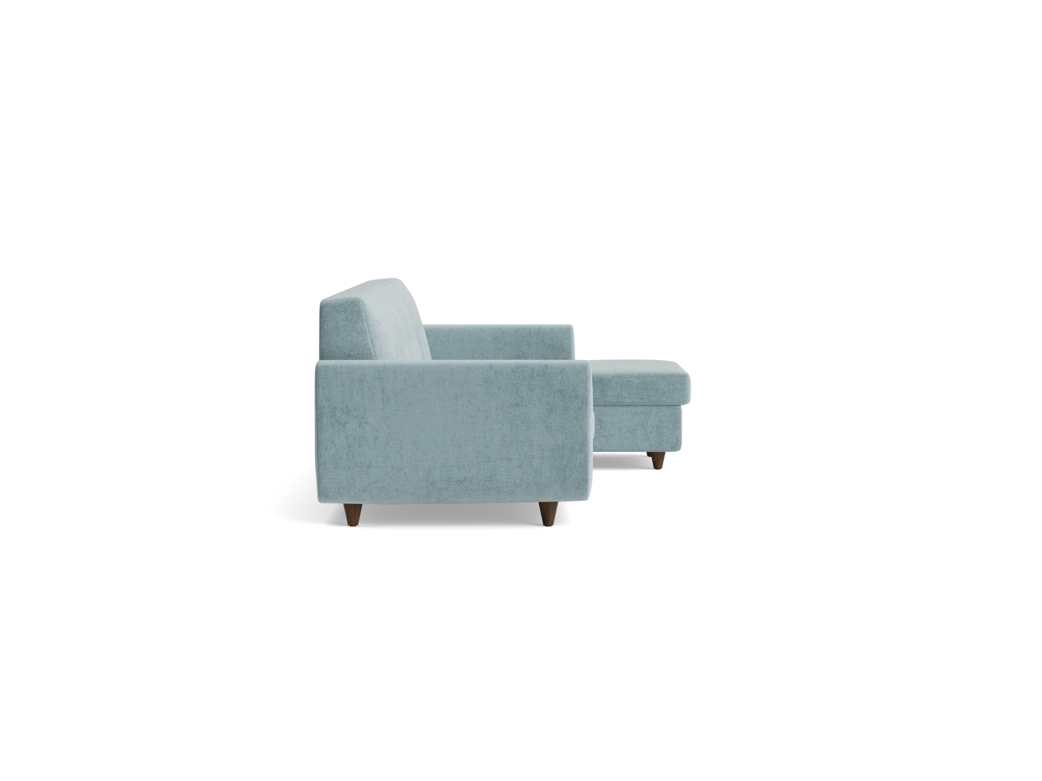 hughes sleeper sectional plush mist