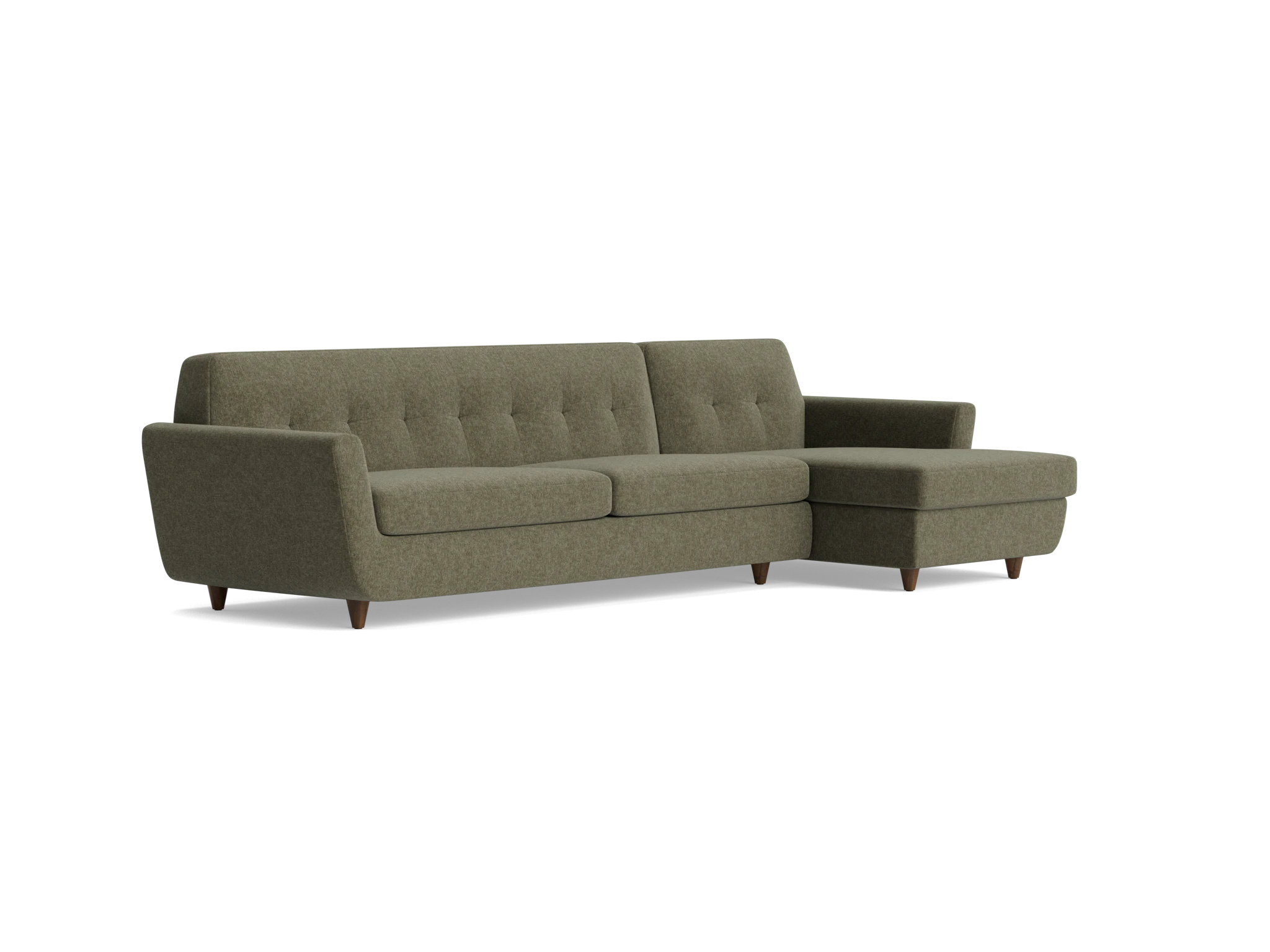 hughes sleeper sectional kenley spruce