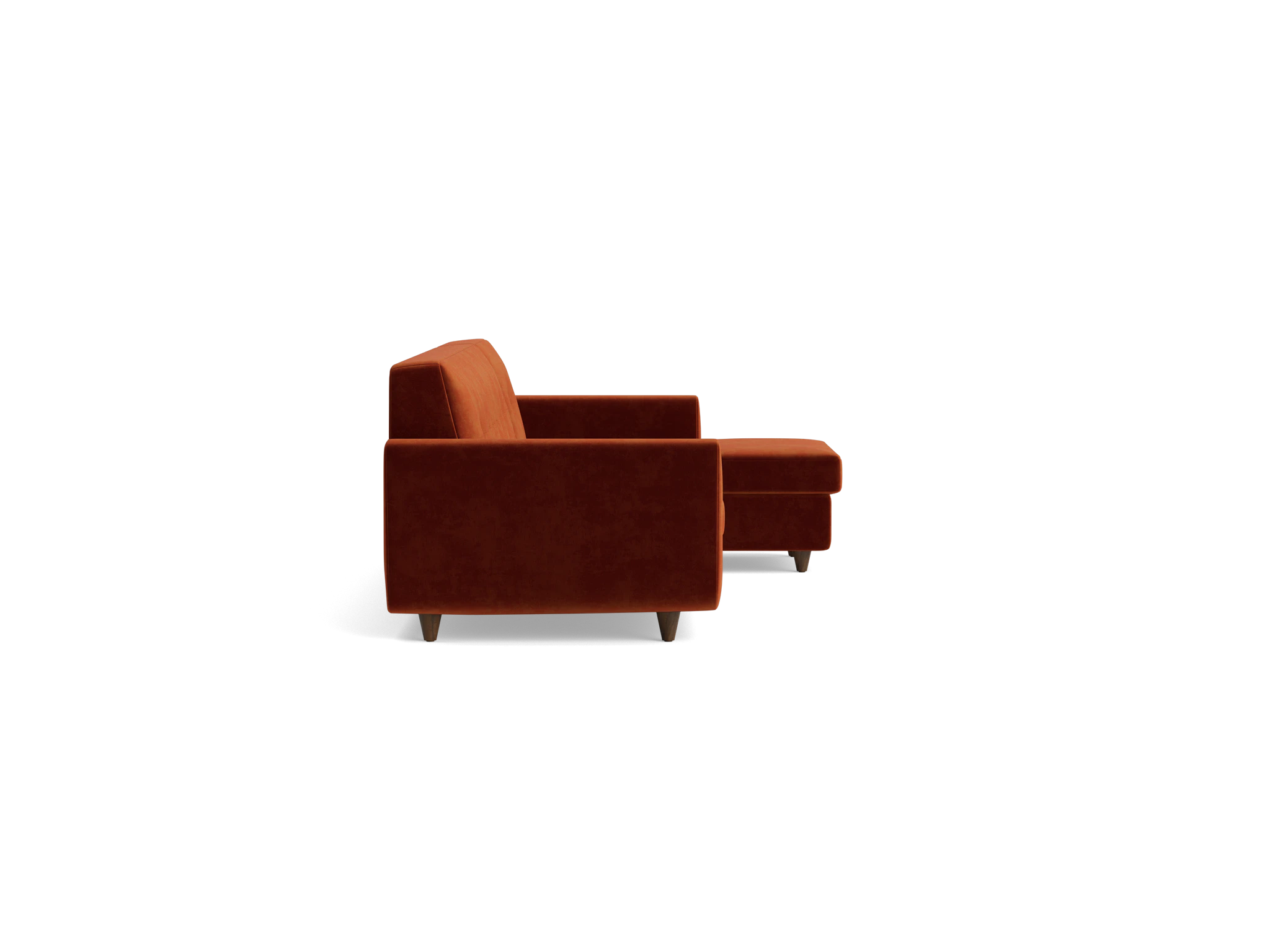 hughes sleeper sectional harper cinnamon