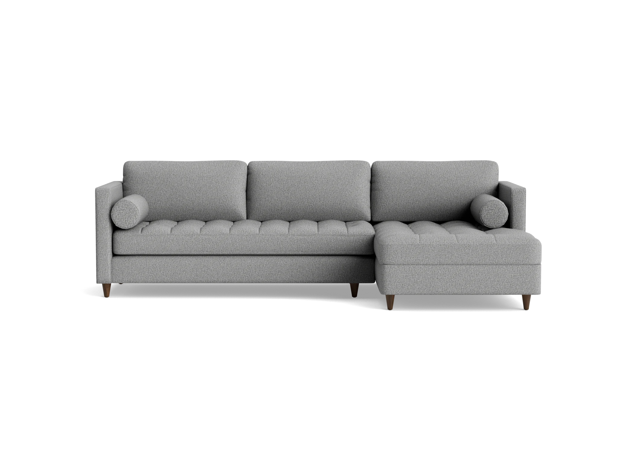 briar sleeper sectional taylor felt gray