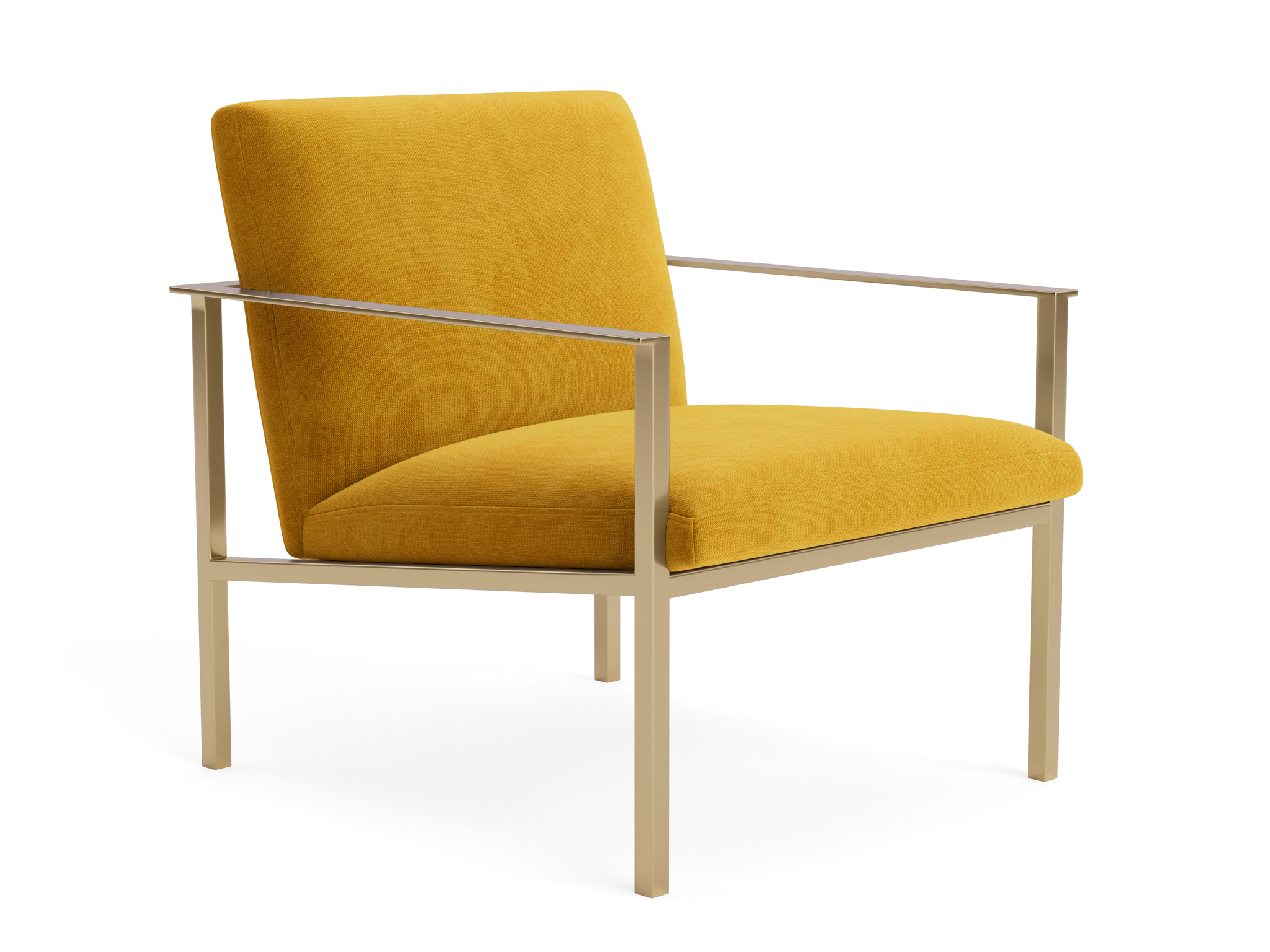 orla accent chair harper amber gold