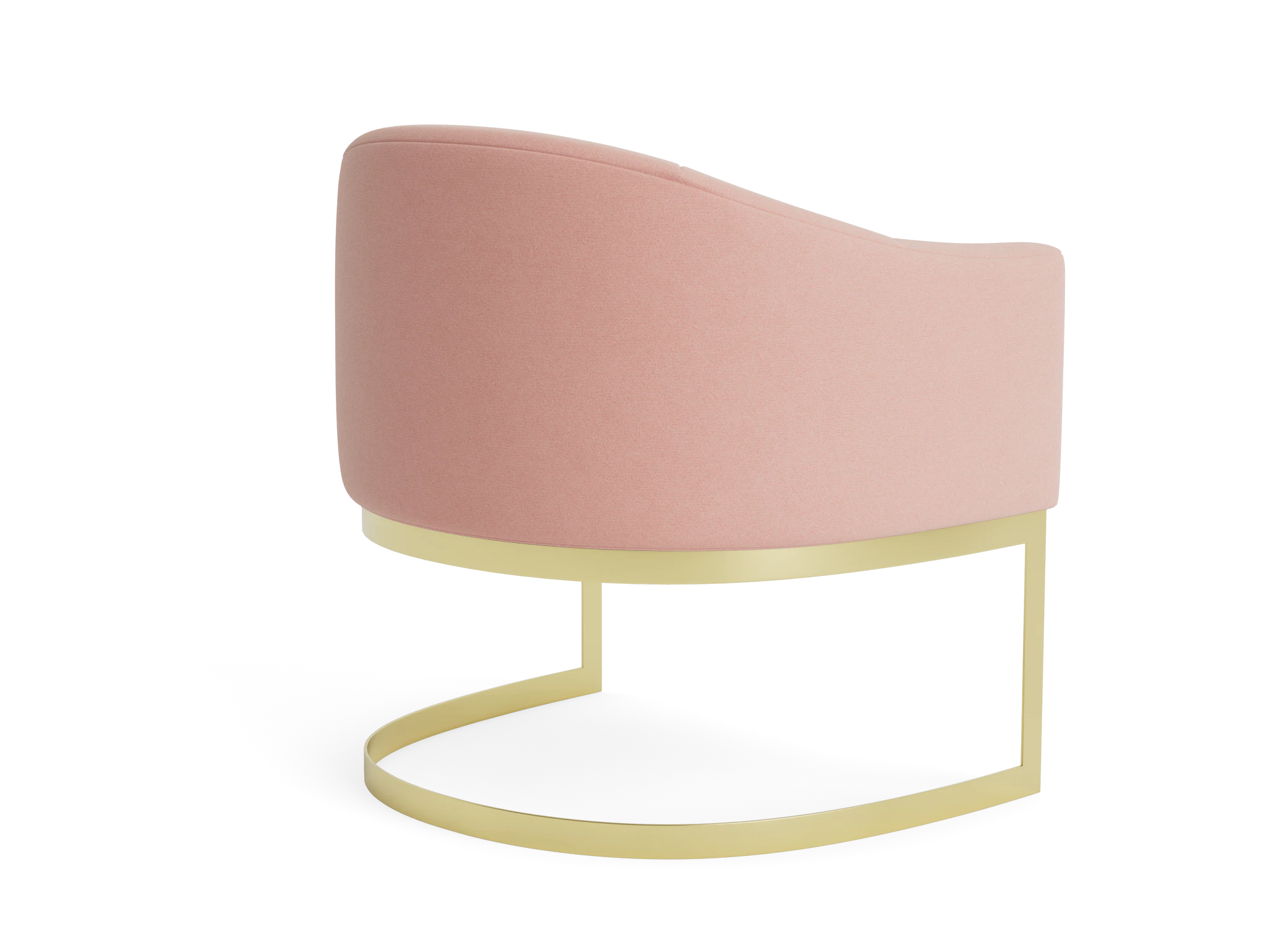 jolie accent chair royale blush