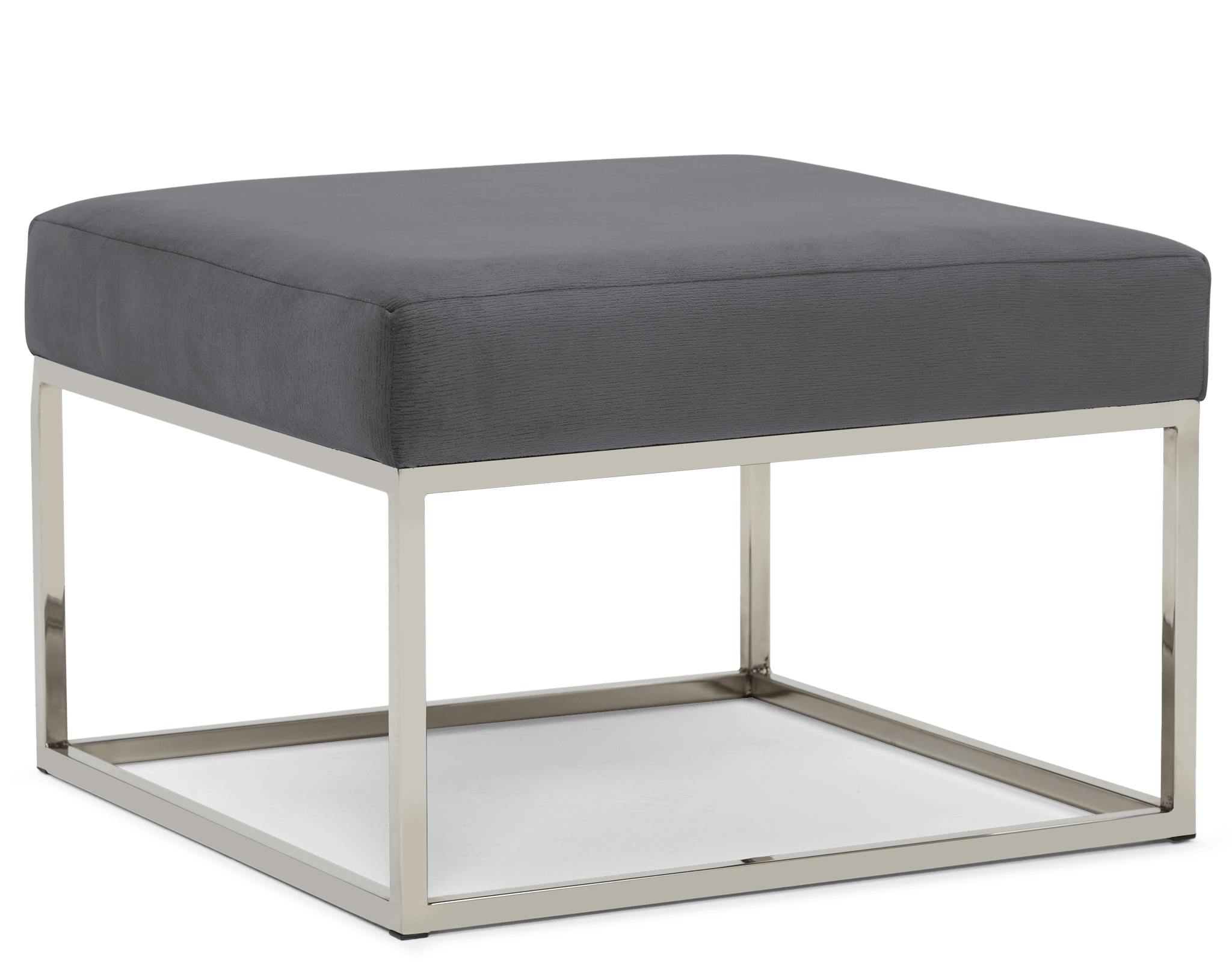 brin cube ottoman essence ash