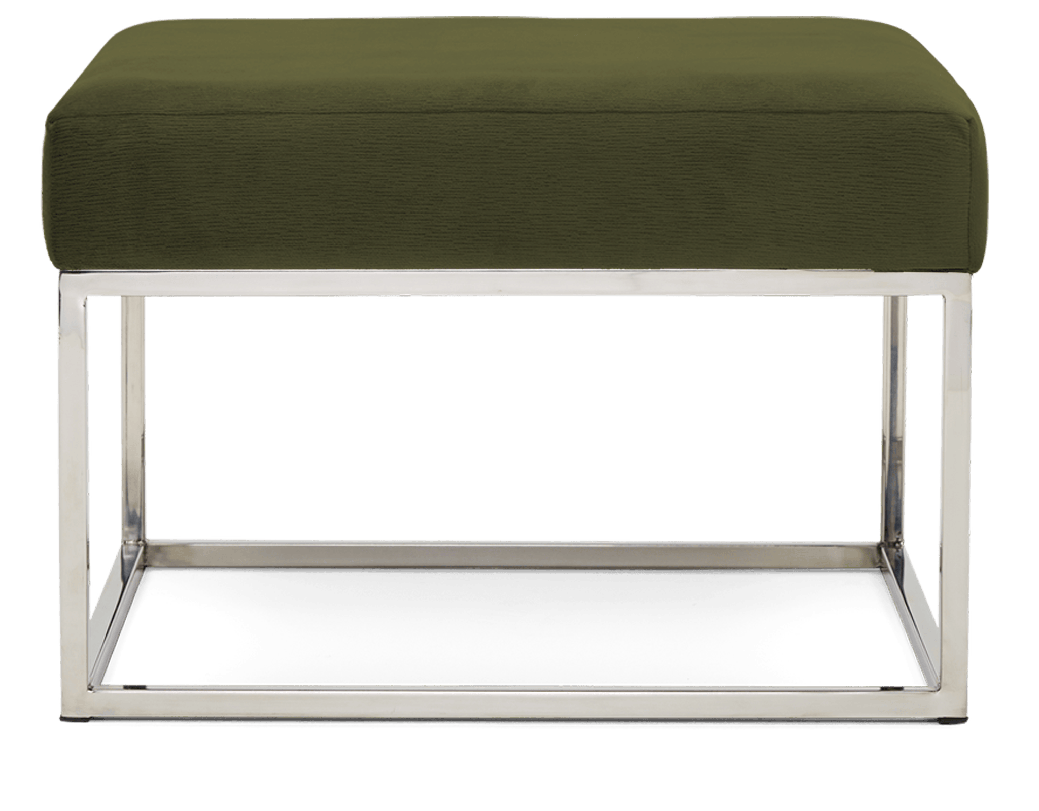 brin cube ottoman faithful olive