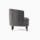 leigh chair taylor felt grey