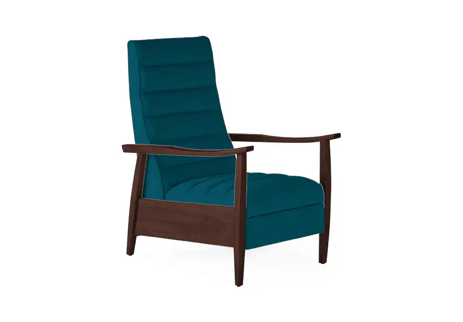 langham recliner key largo zenith teal