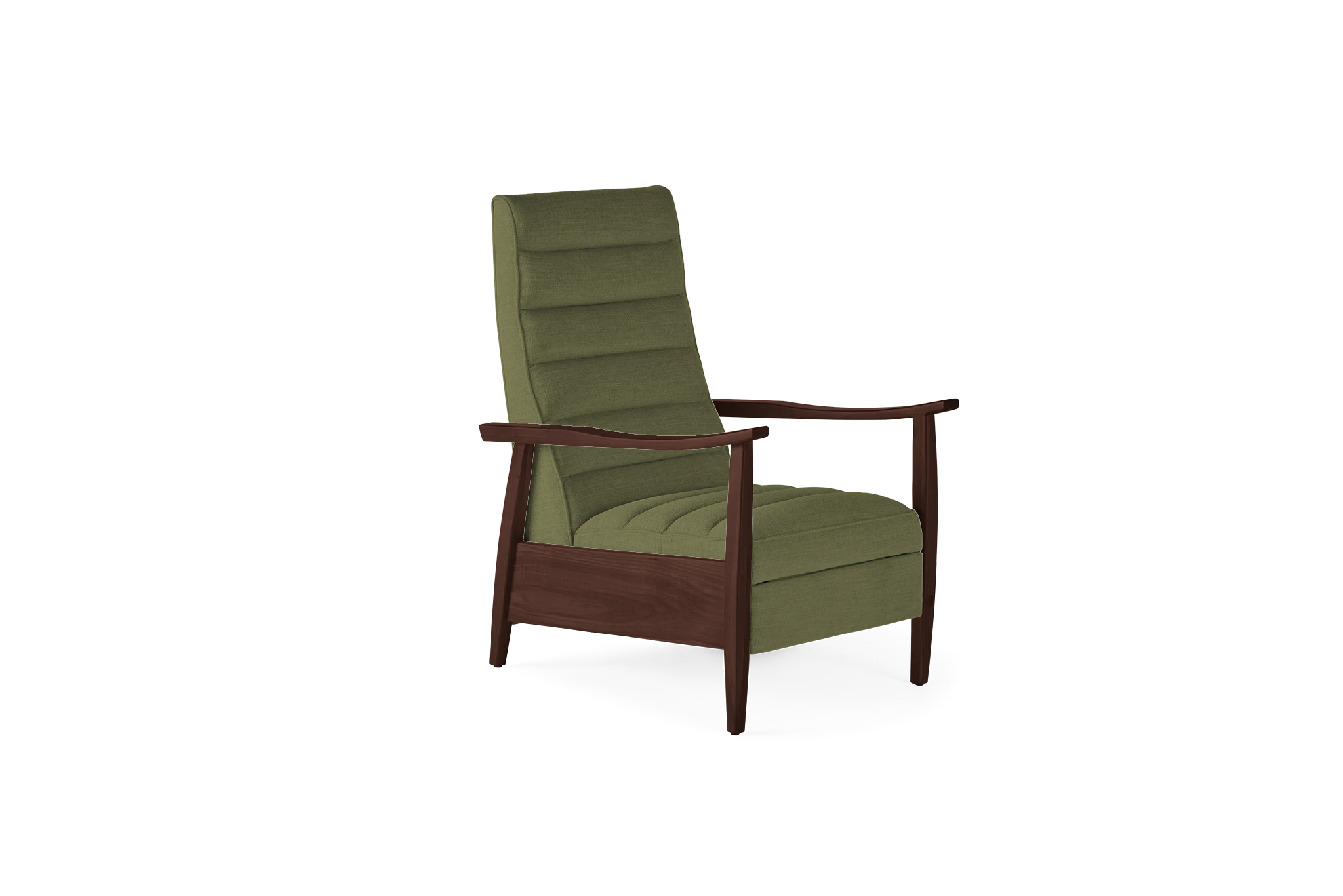 langham recliner faithful olive