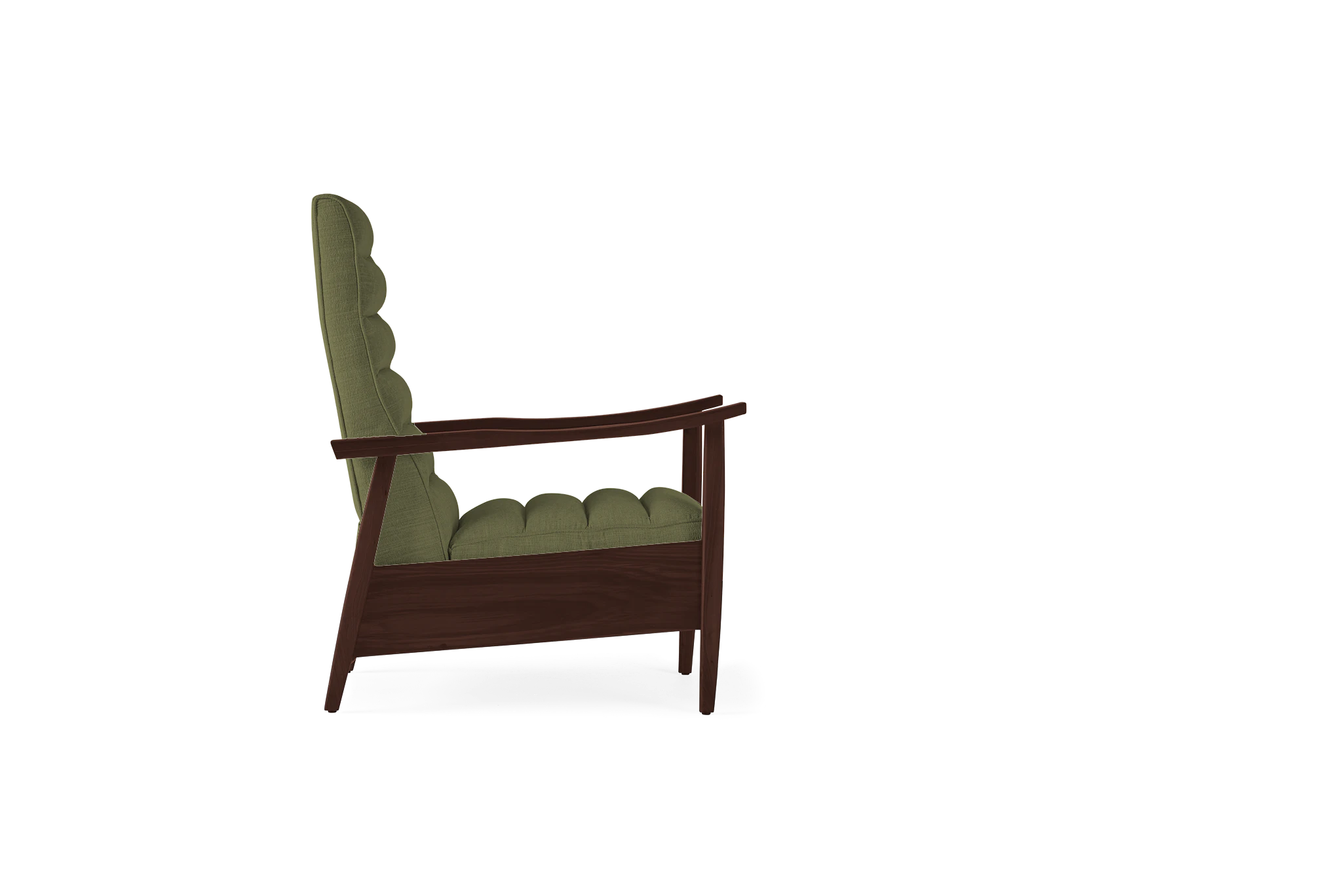 langham recliner faithful olive