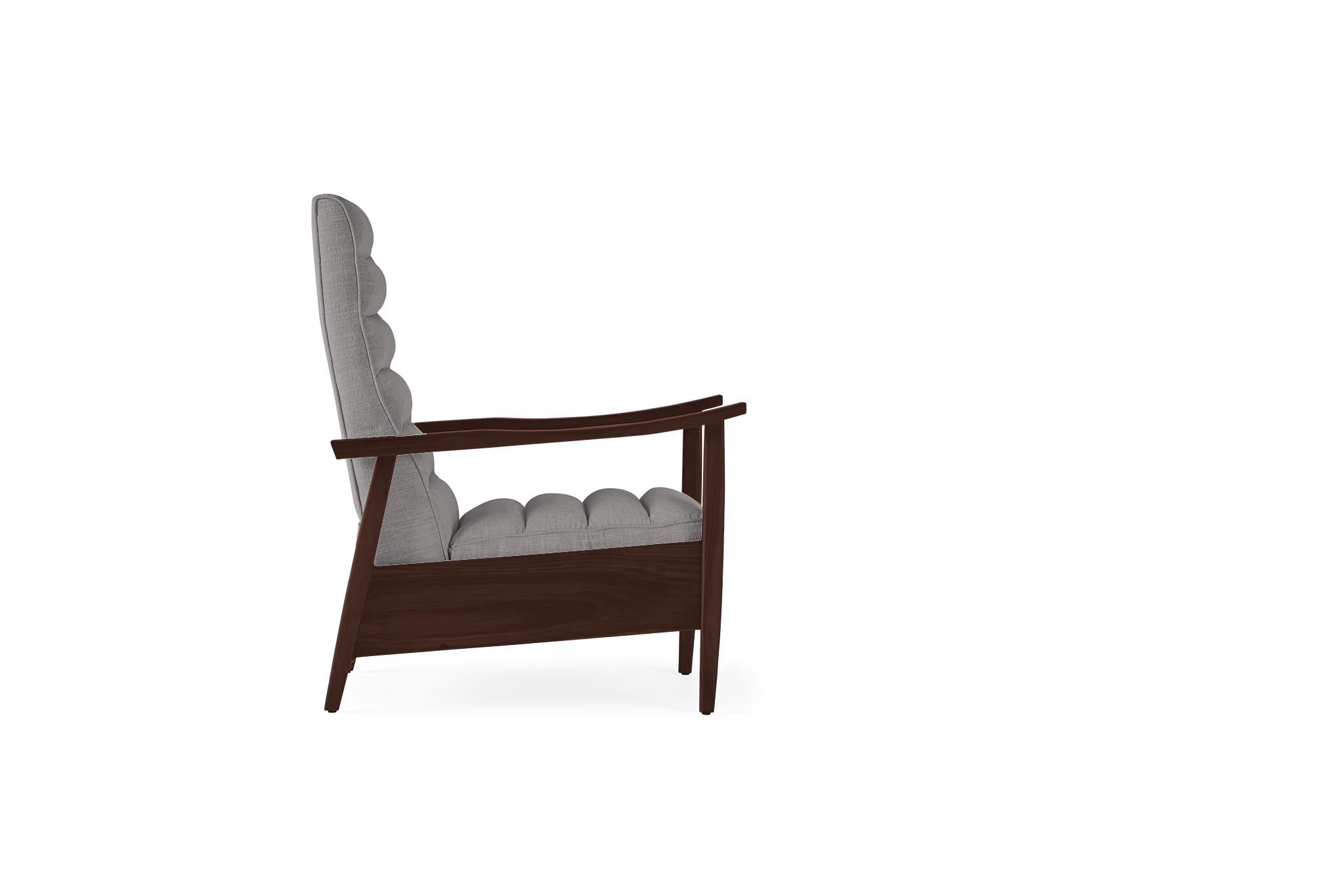 langham recliner taylor felt gray