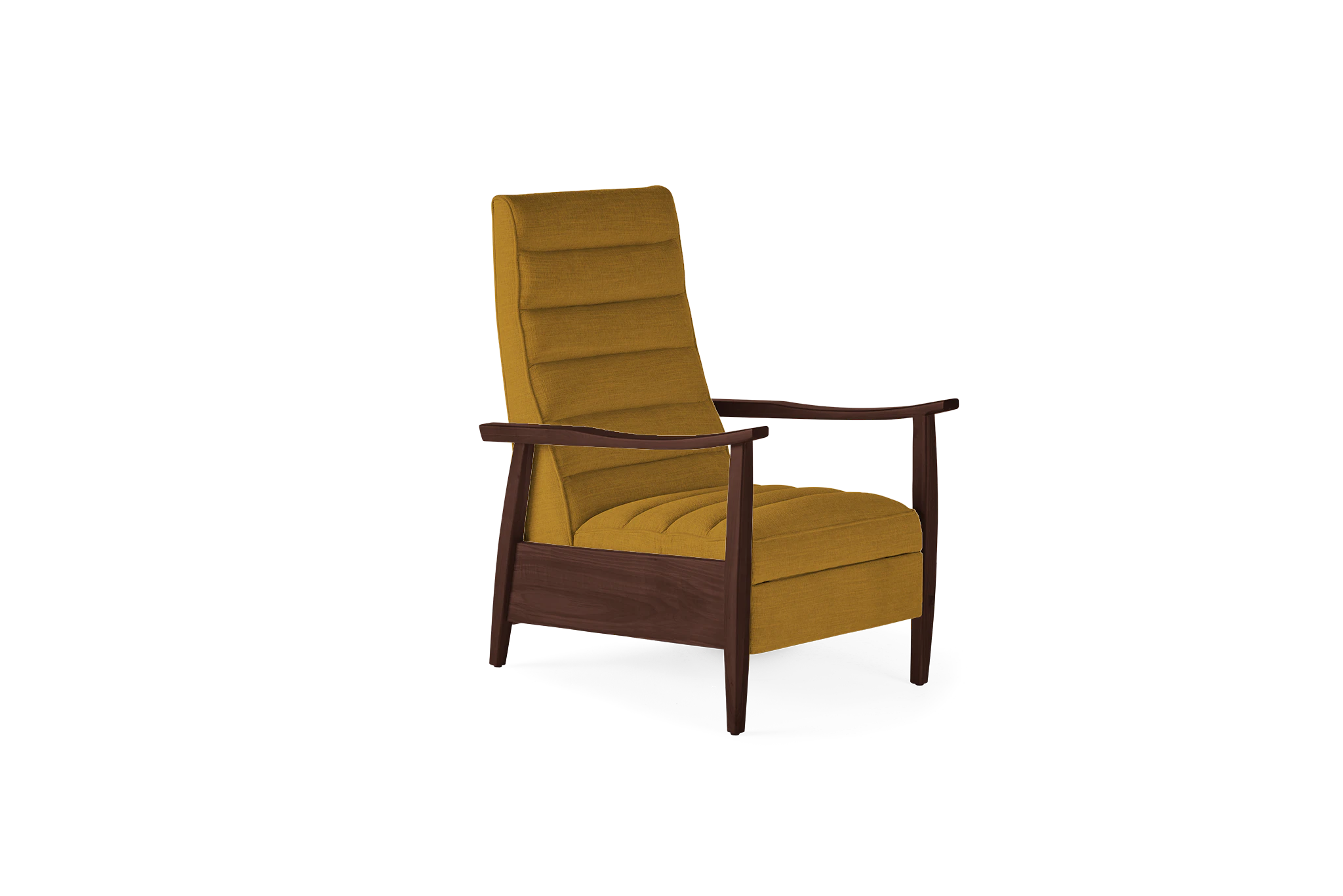 langham recliner harper amber gold
