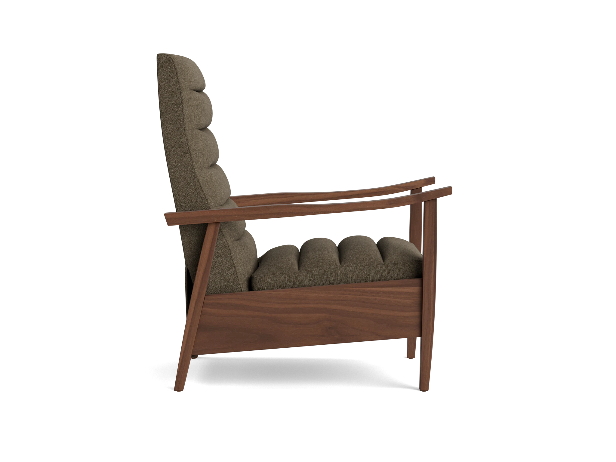 langham recliner leuven olive