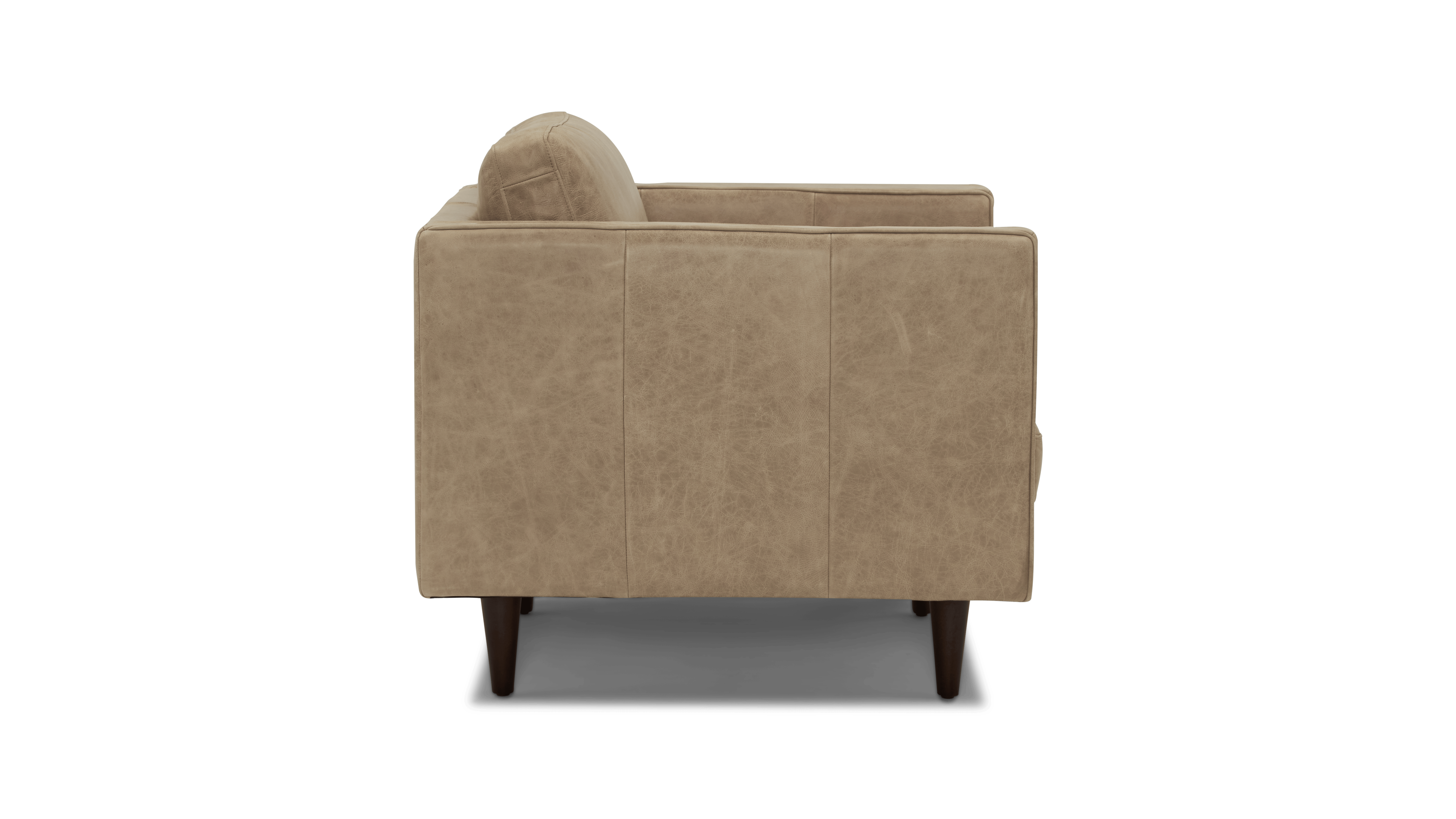 briar leather chair santiago bisque