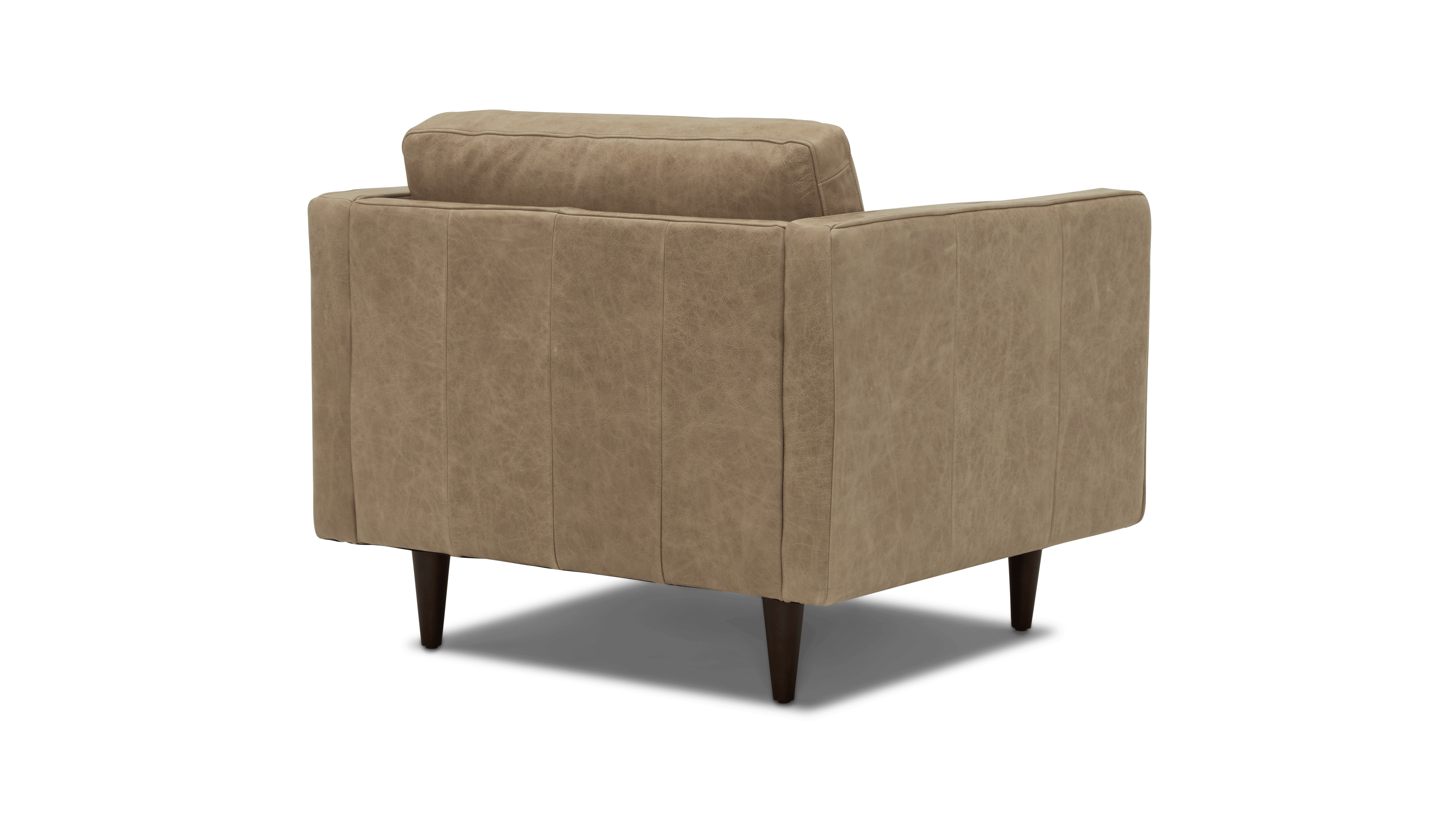 briar leather chair santiago bisque