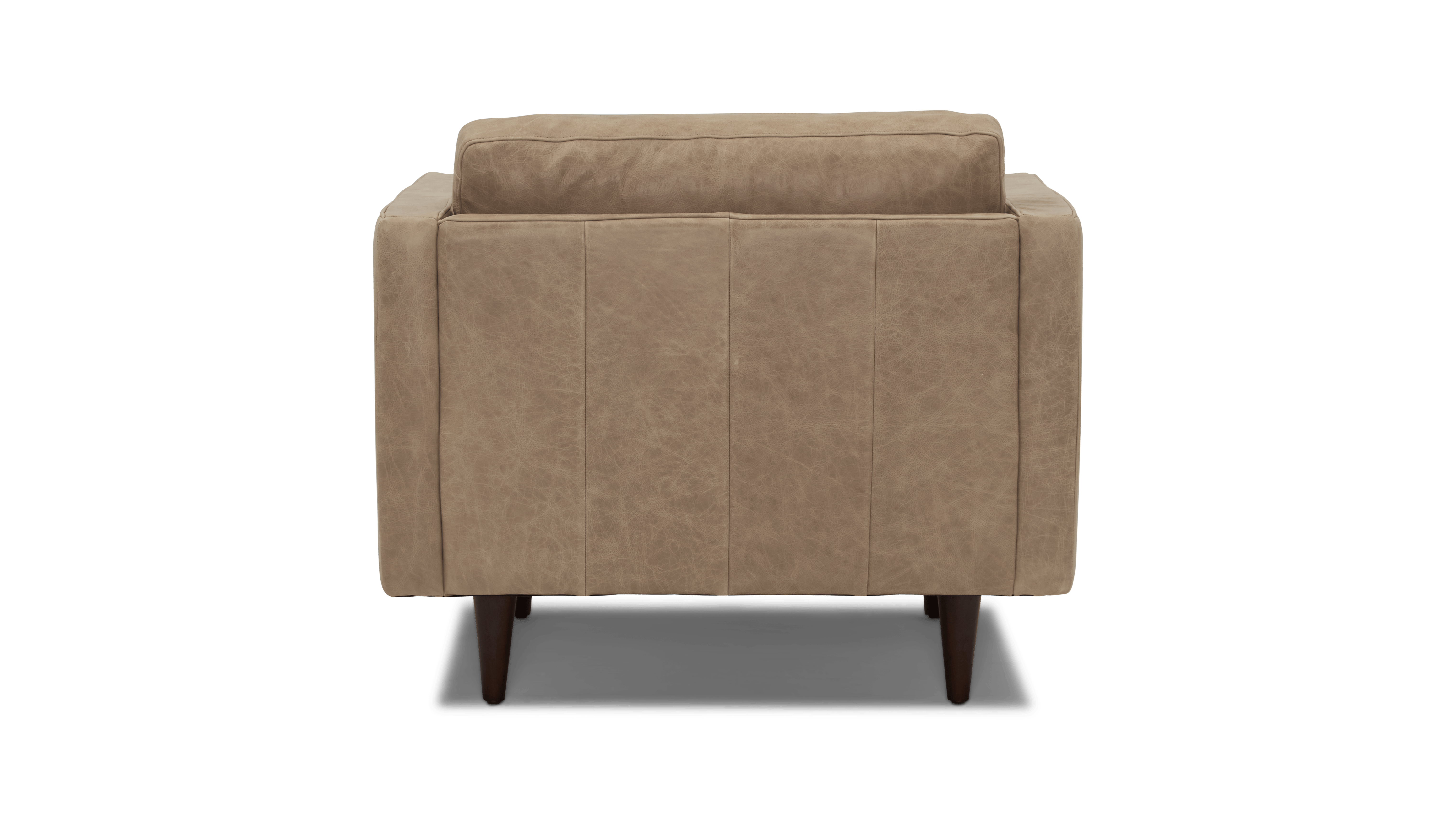 briar leather chair santiago bisque