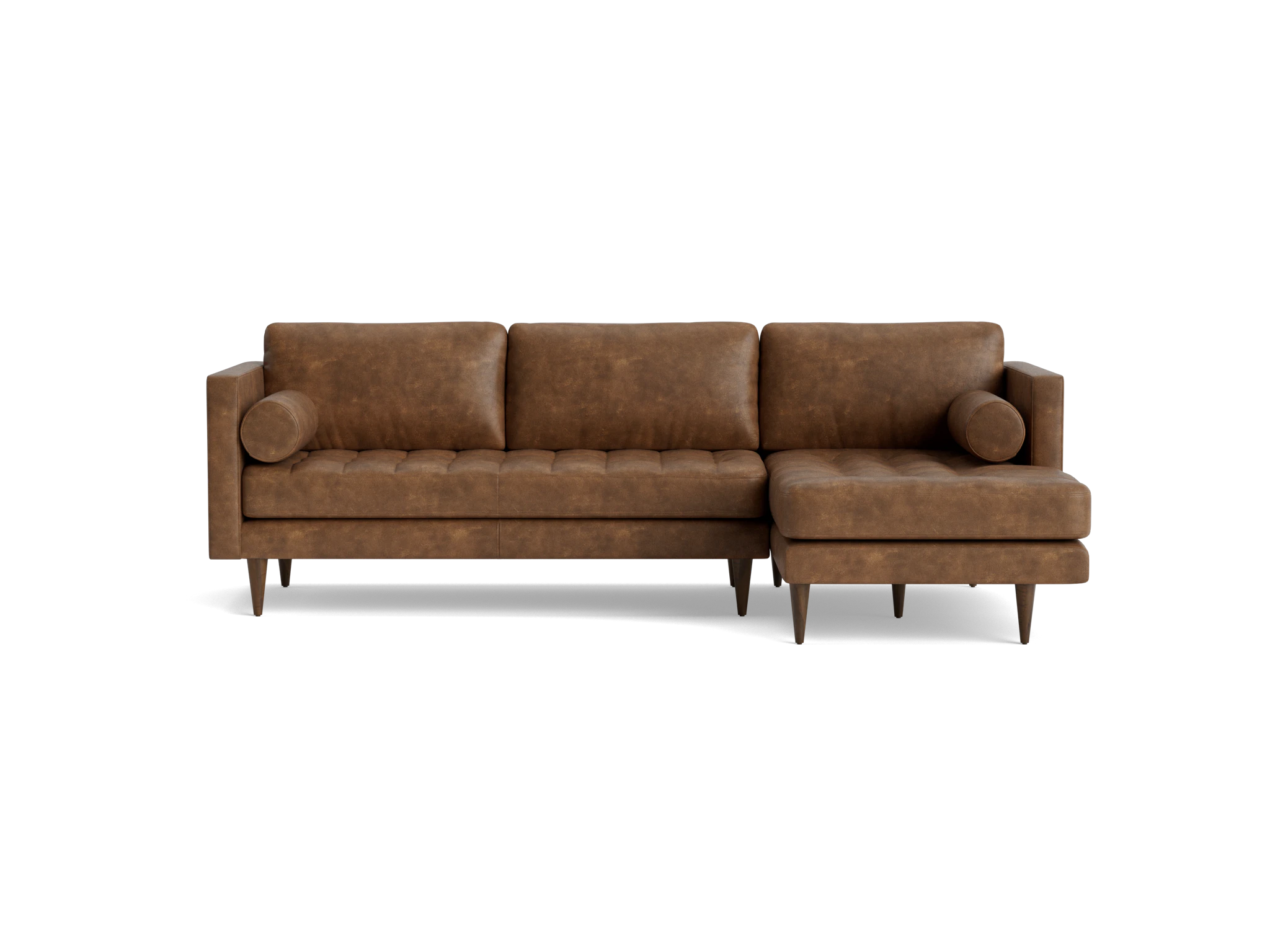 Briar Leather Sectional