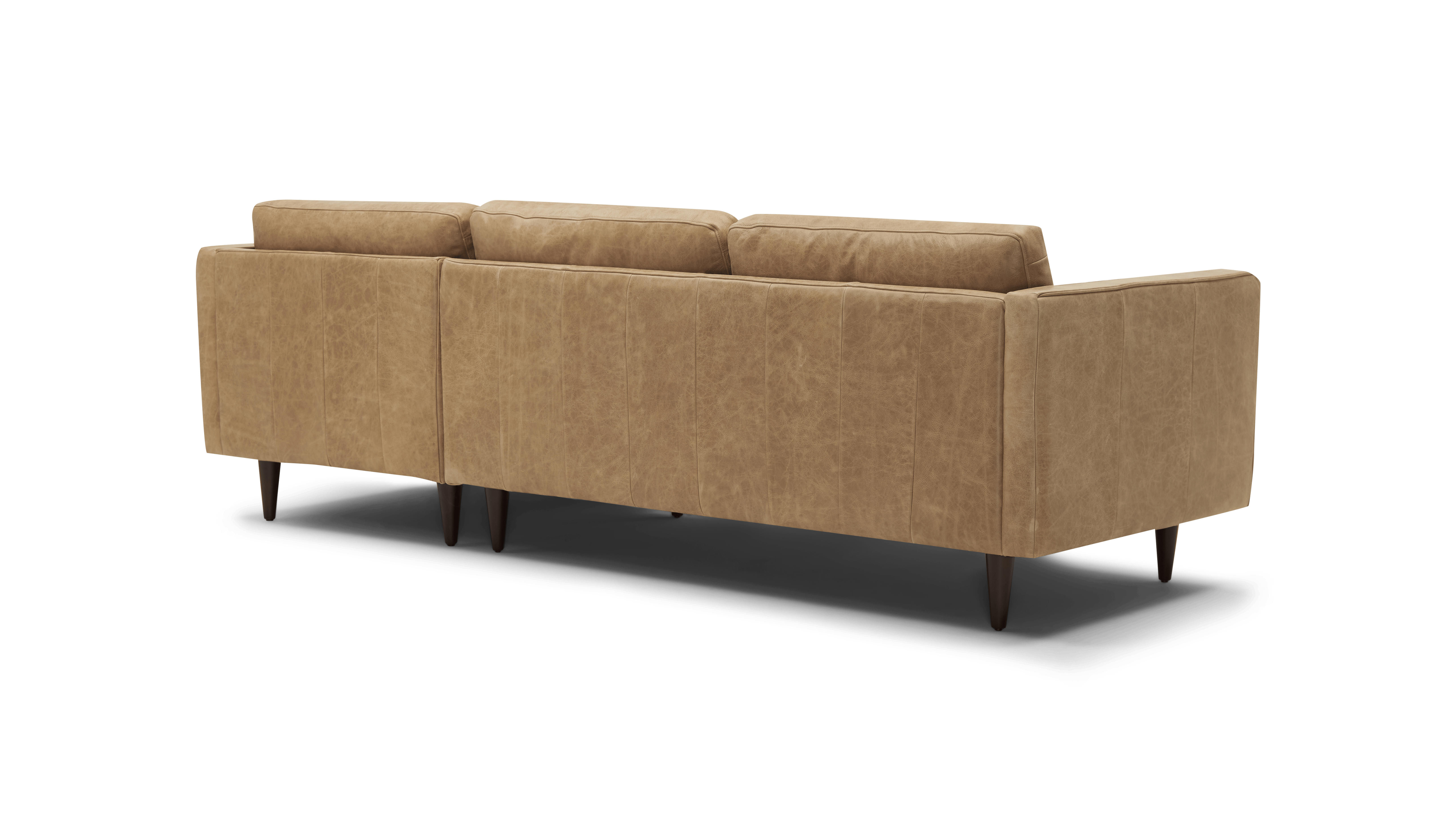 briar leather sectional santiago bisque