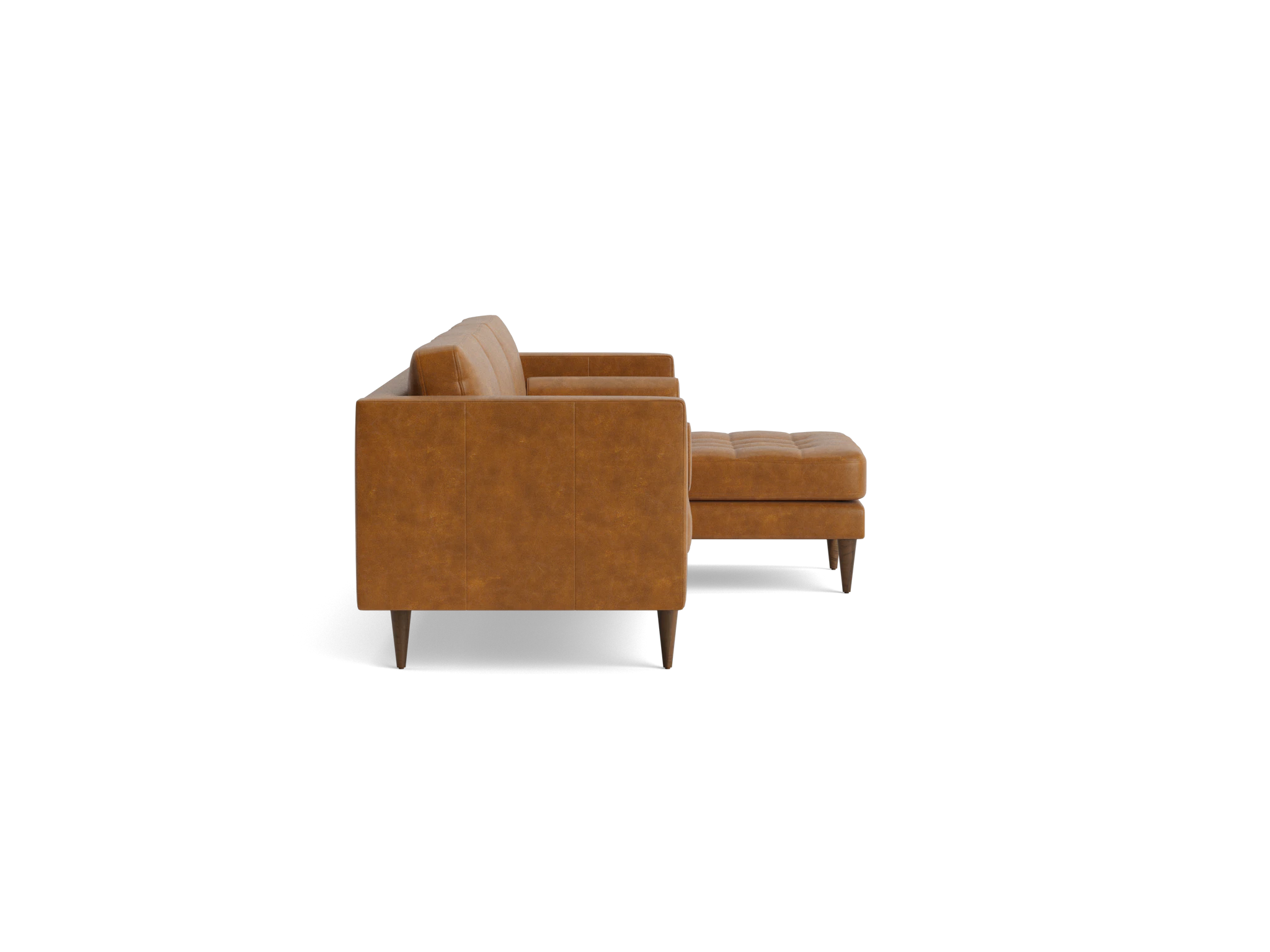 briar leather sectional santiago cider