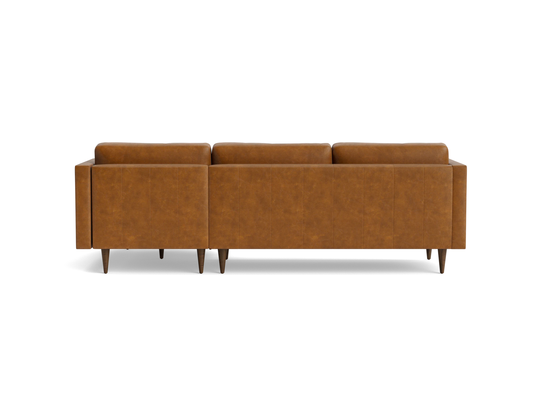 briar leather sectional santiago cider