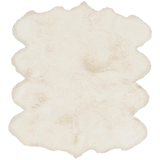 Evelyn (Neutral) Sheepskin Rug