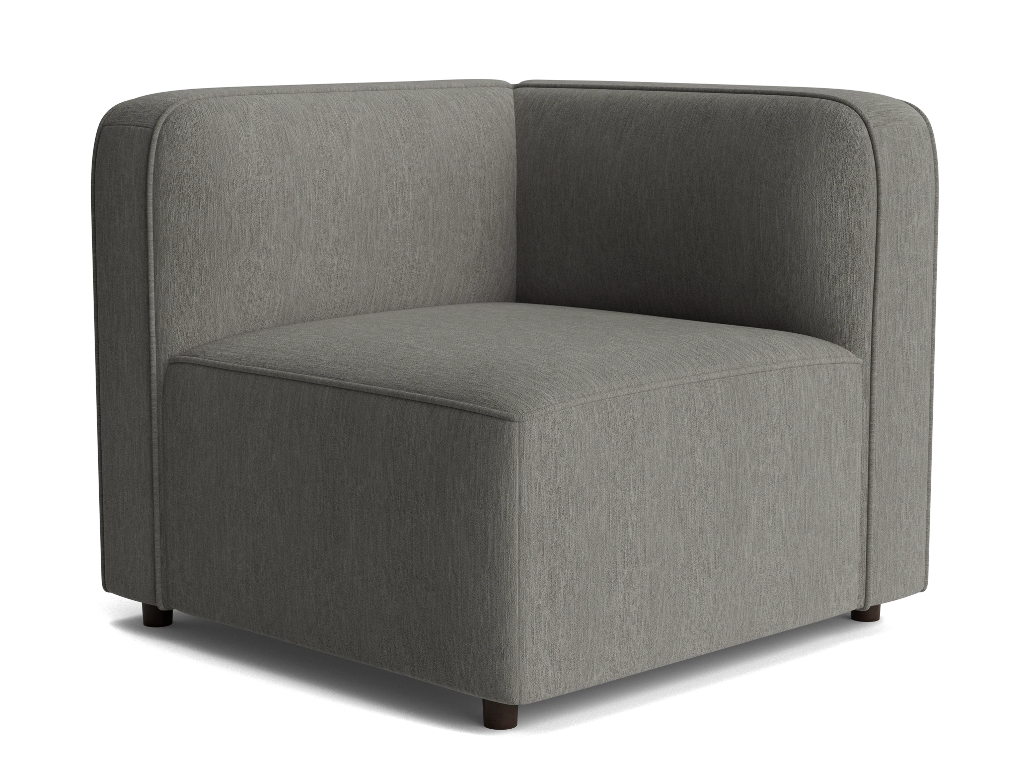logan corner chair bentley pewter