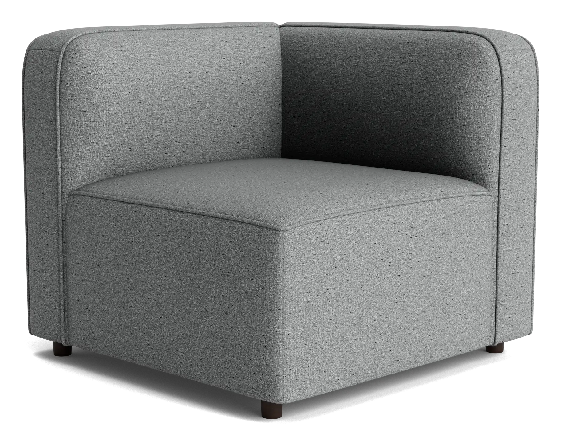 logan corner chair essence ash