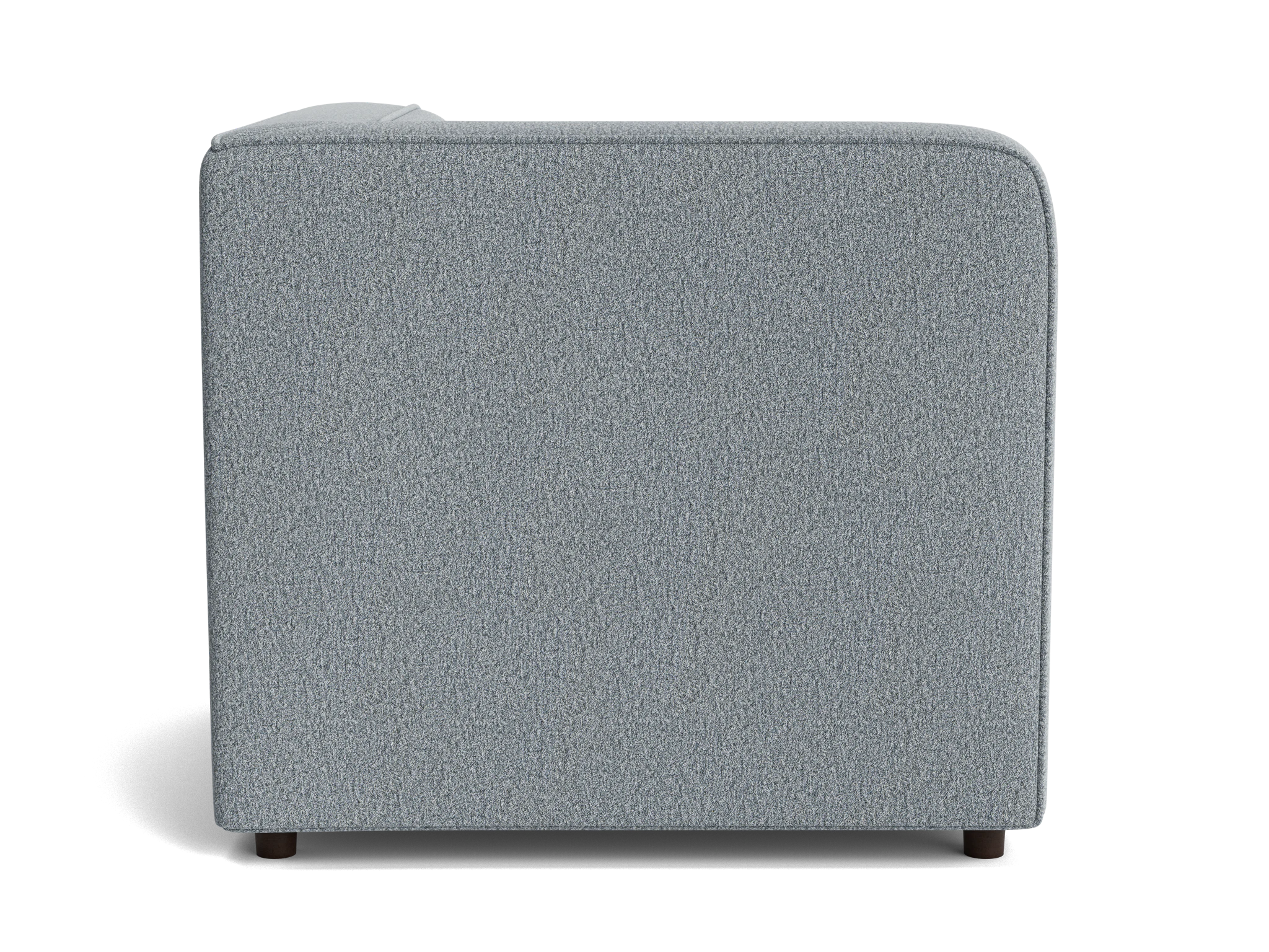 logan corner chair synergy pewter