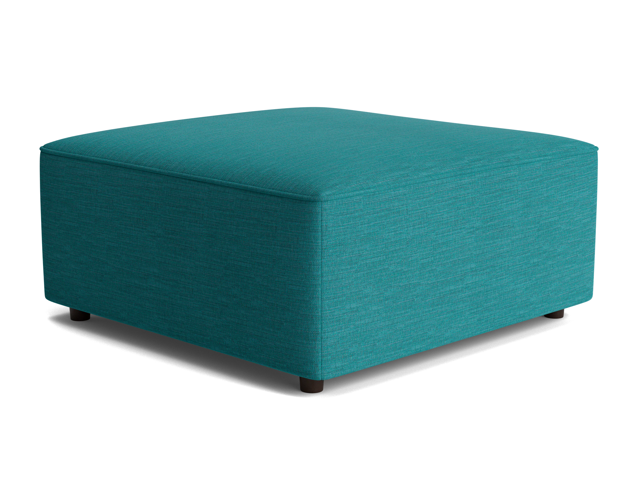 logan ottoman lucky turquoise