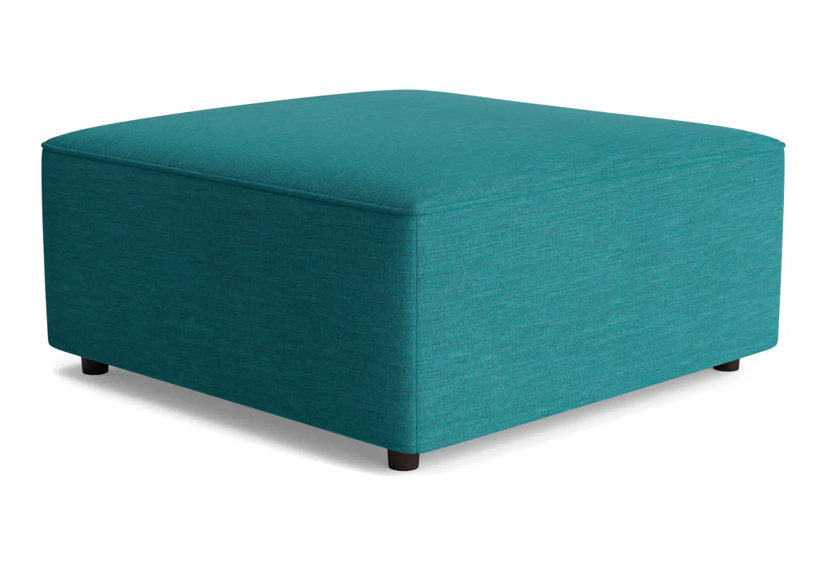 logan ottoman lucky turquoise