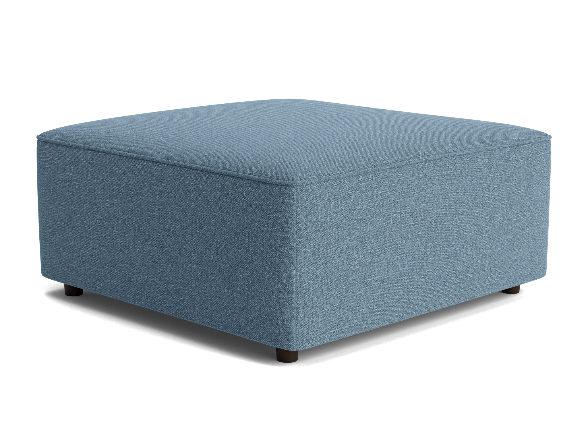 logan ottoman milo french blue