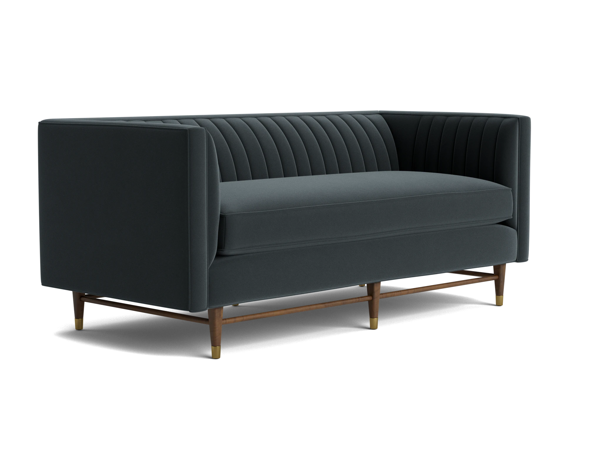 chelsea loveseat royale gunmetal