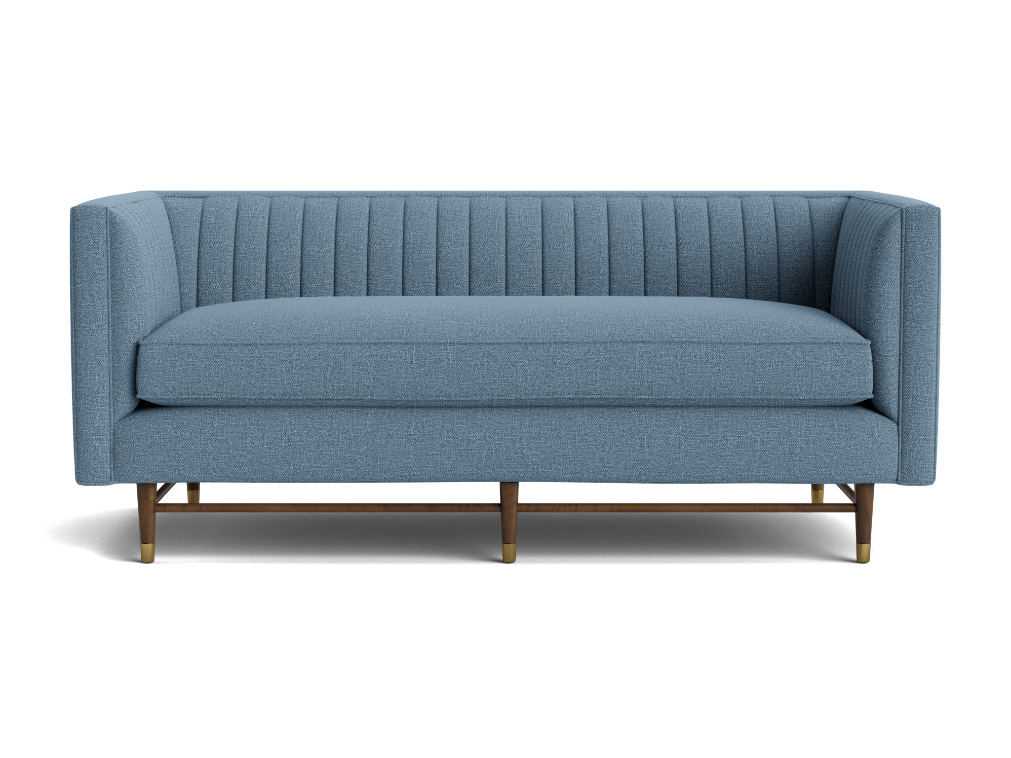 chelsea loveseat milo french blue