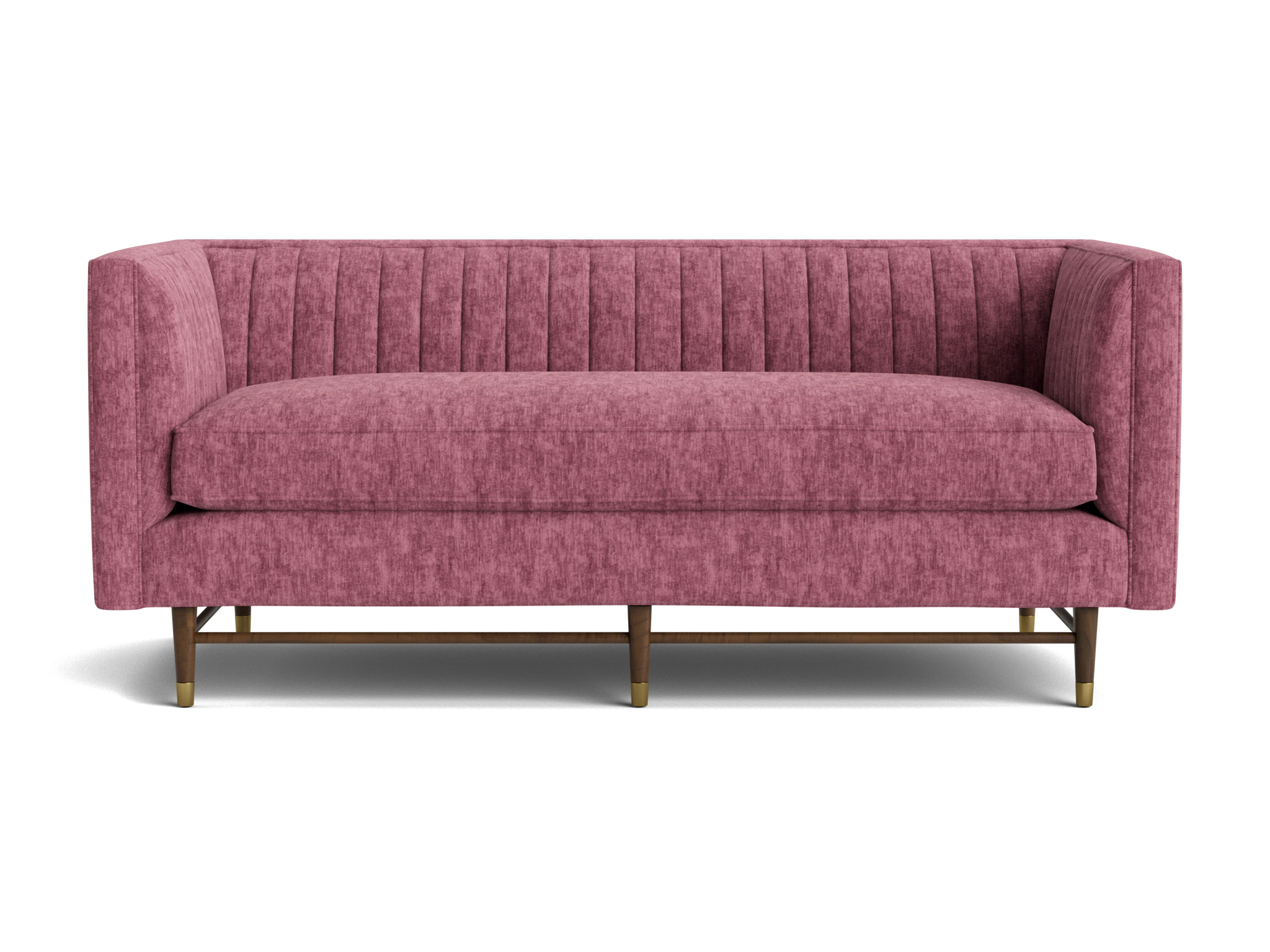 chelsea loveseat crave pantone heather rose