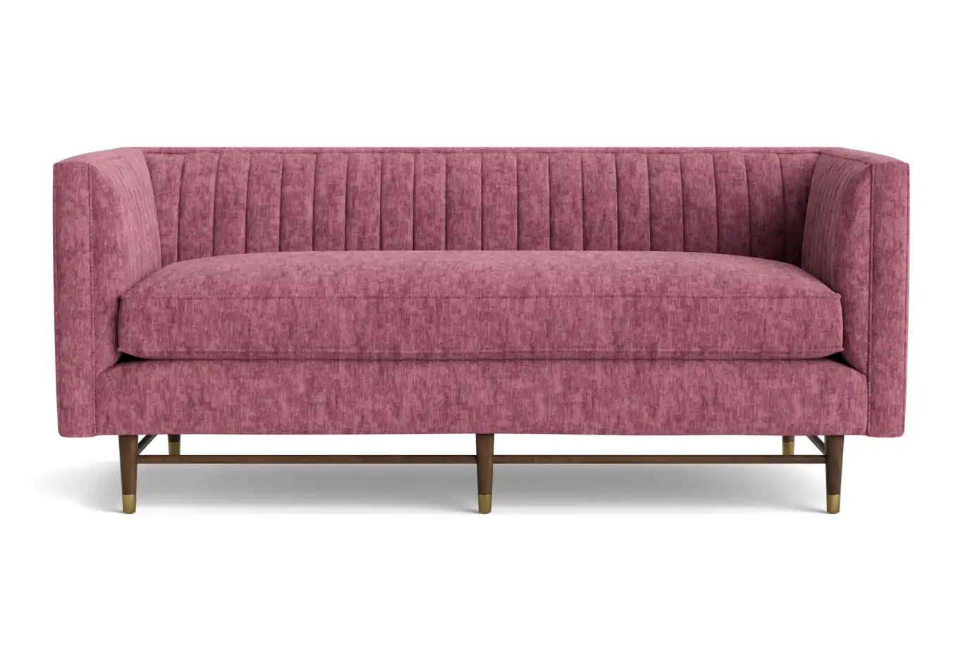 chelsea loveseat crave pantone heather rose
