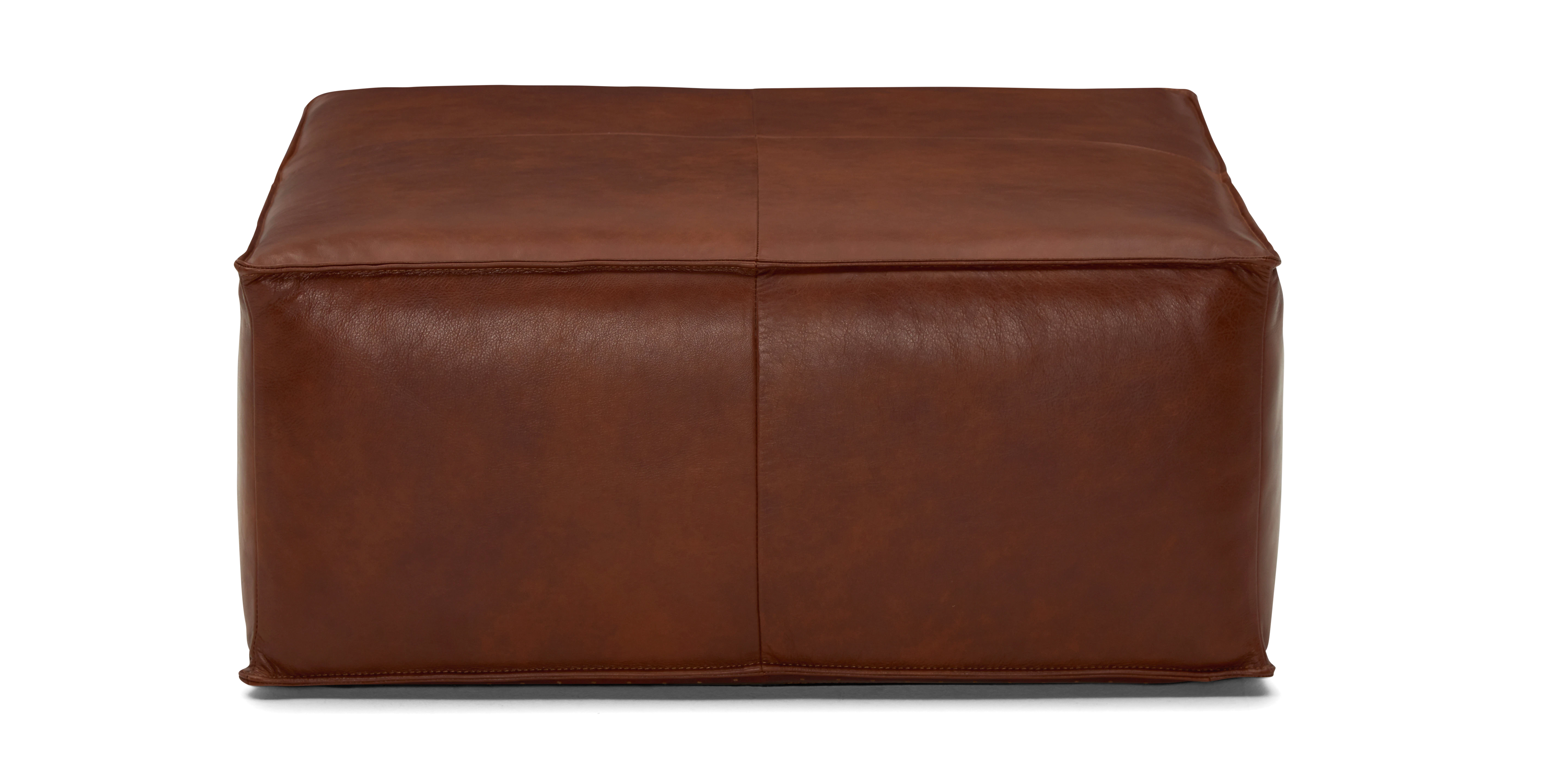 lyle leather ottoman olympia chestnut