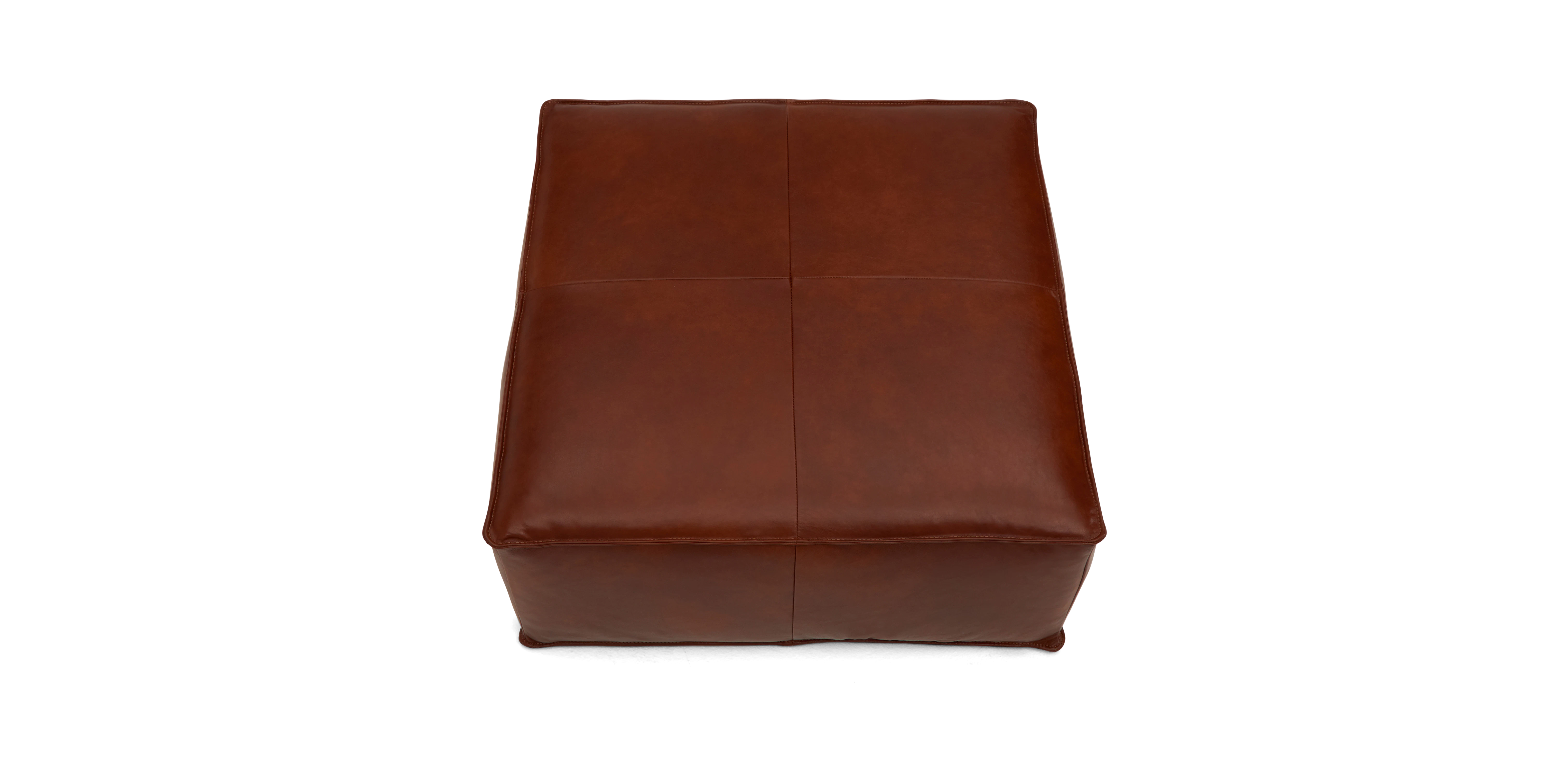 lyle leather ottoman olympia chestnut