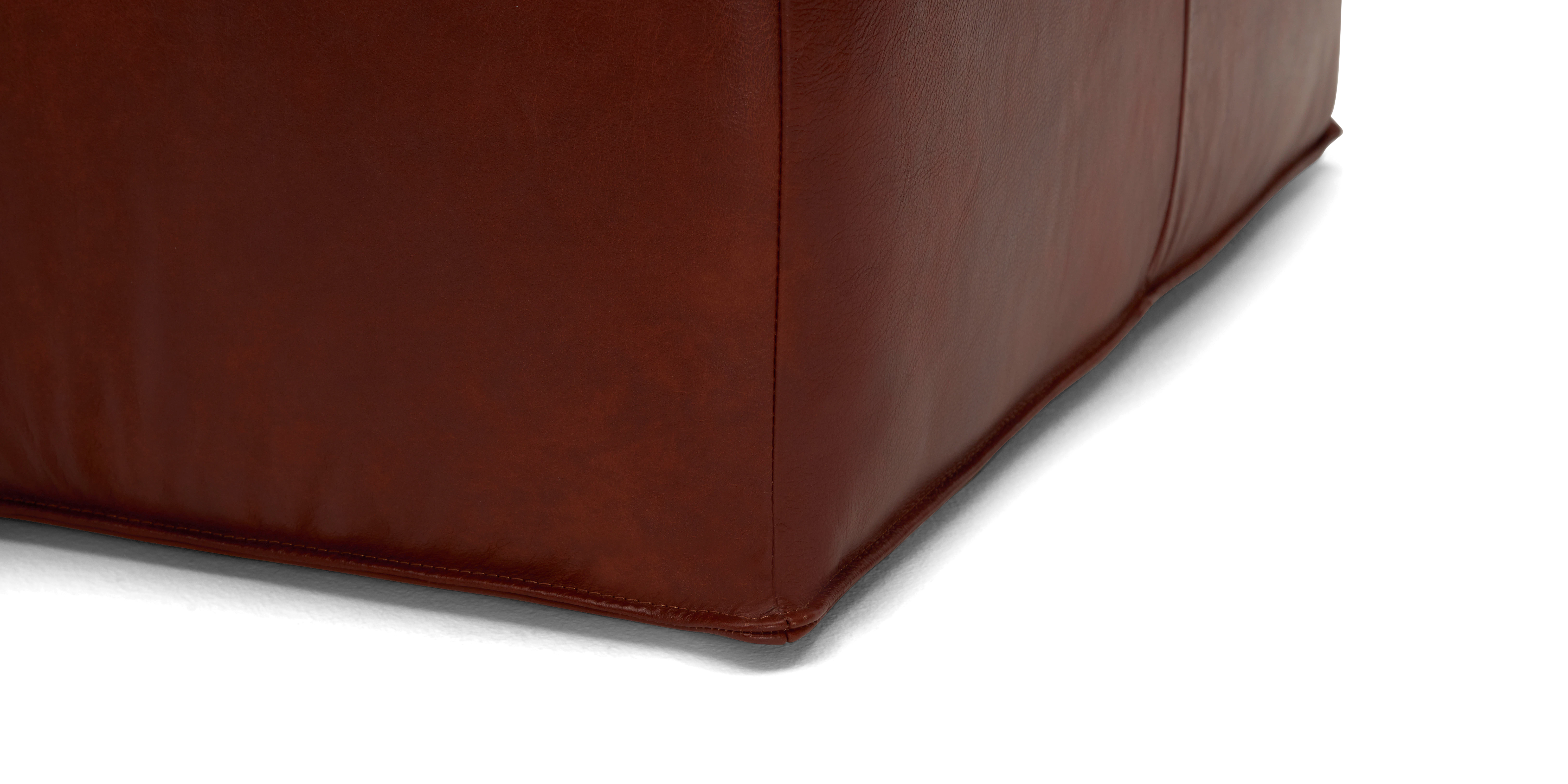 lyle leather ottoman olympia chestnut