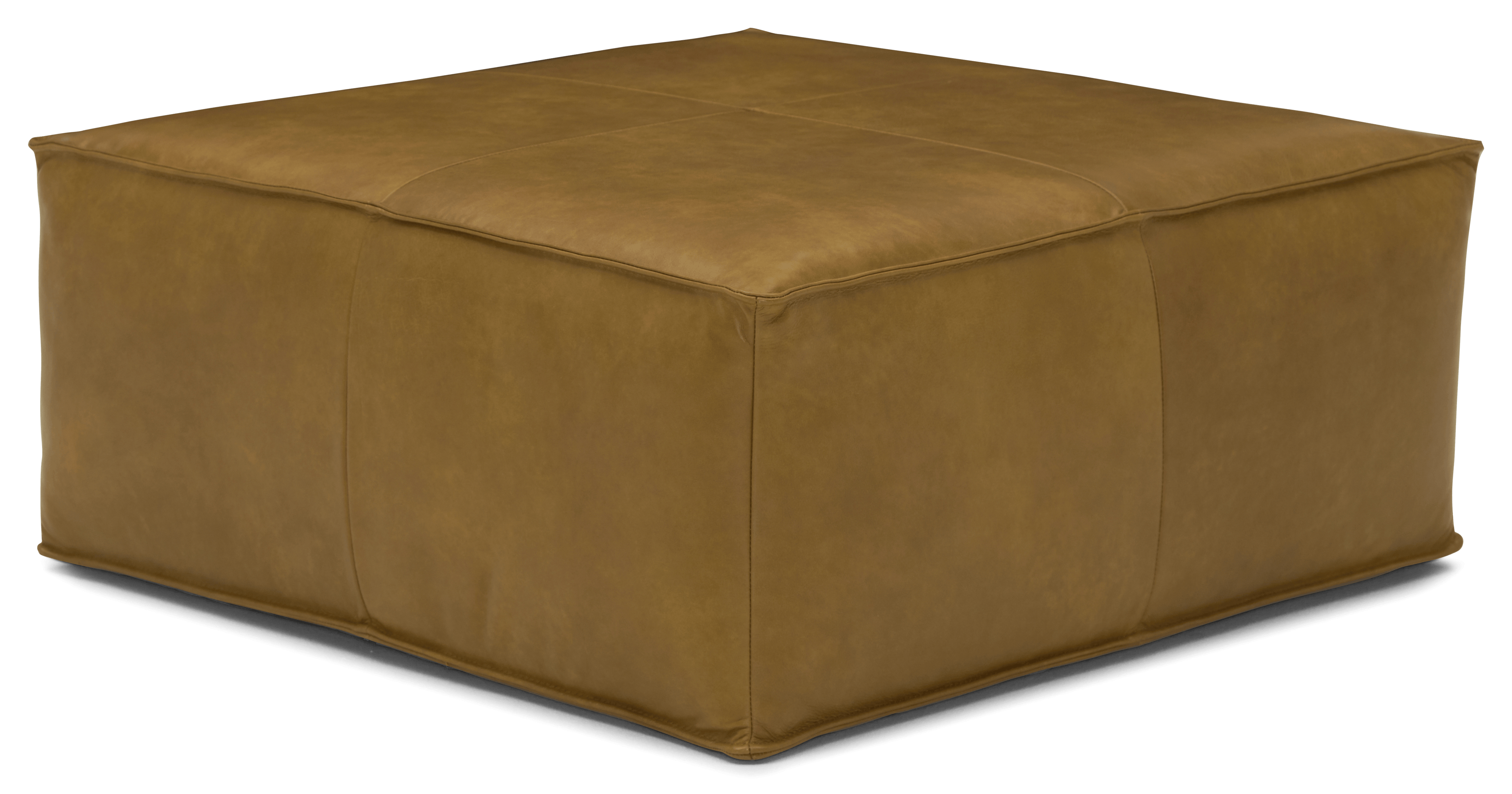 lyle leather ottoman olympia camel