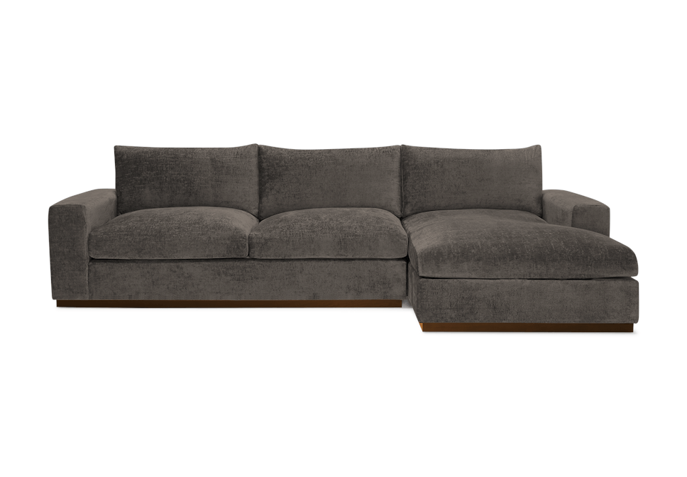holt sectional with storage cody slate