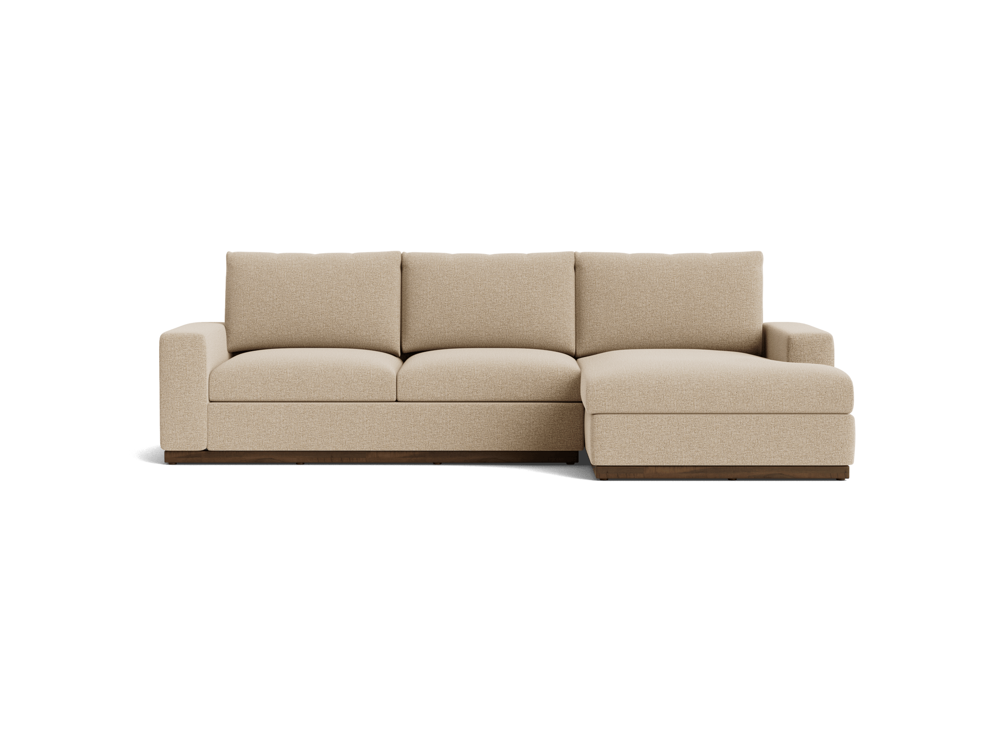 holt sectional with storage cody sandstone