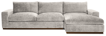 holt sectional with storage merit dove