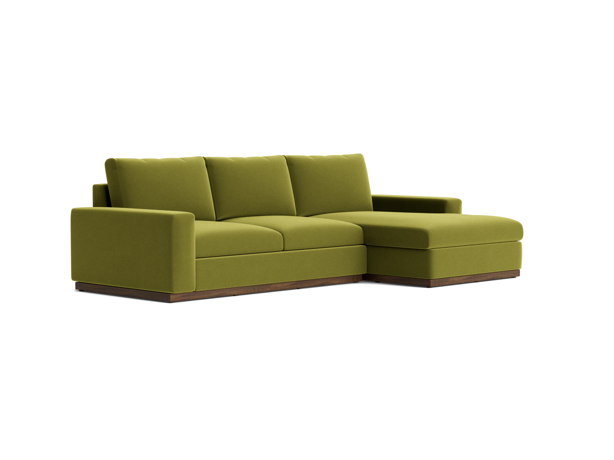 holt sectional with storage royale apple