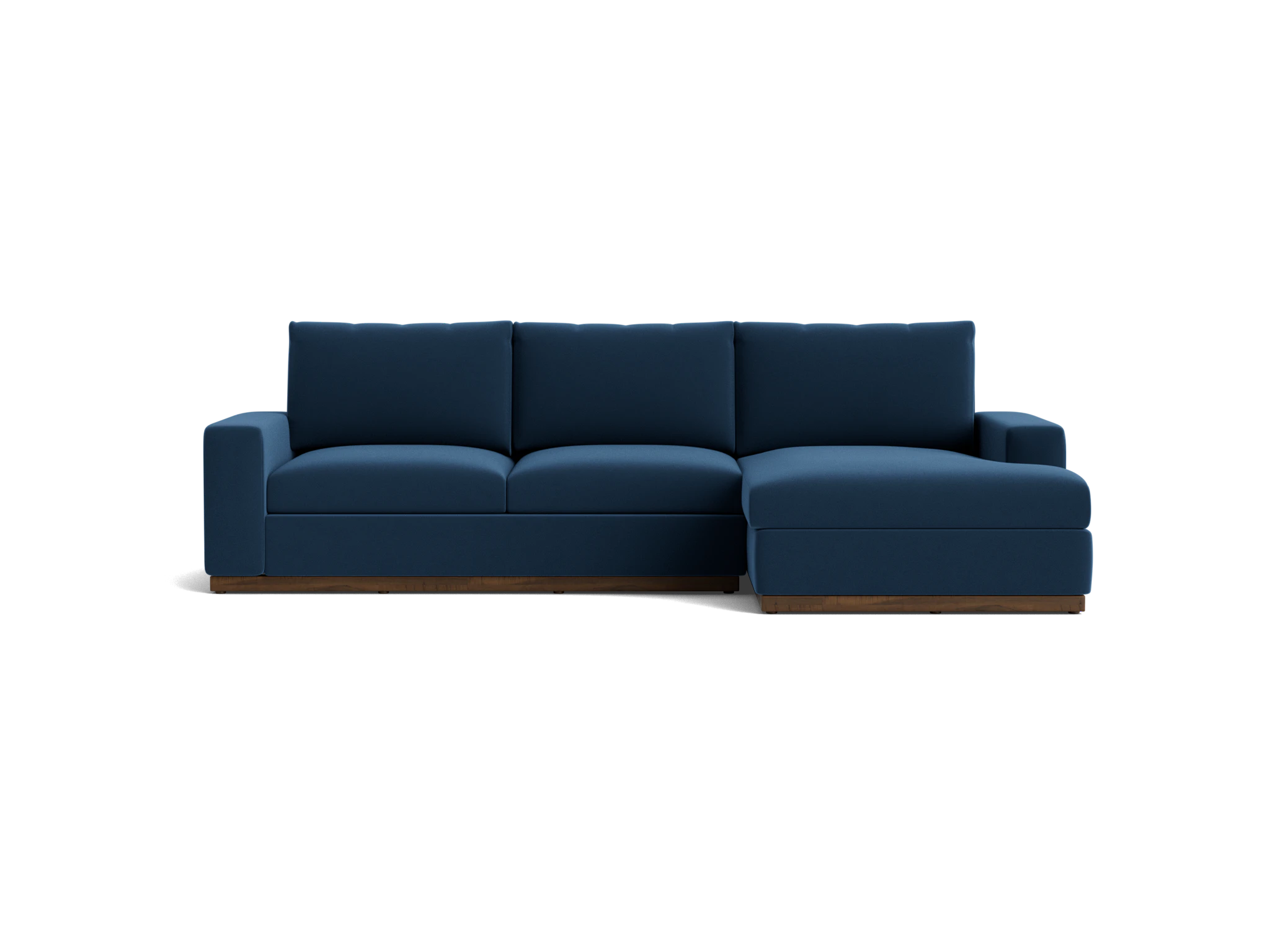 holt sectional with storage royale cobalt