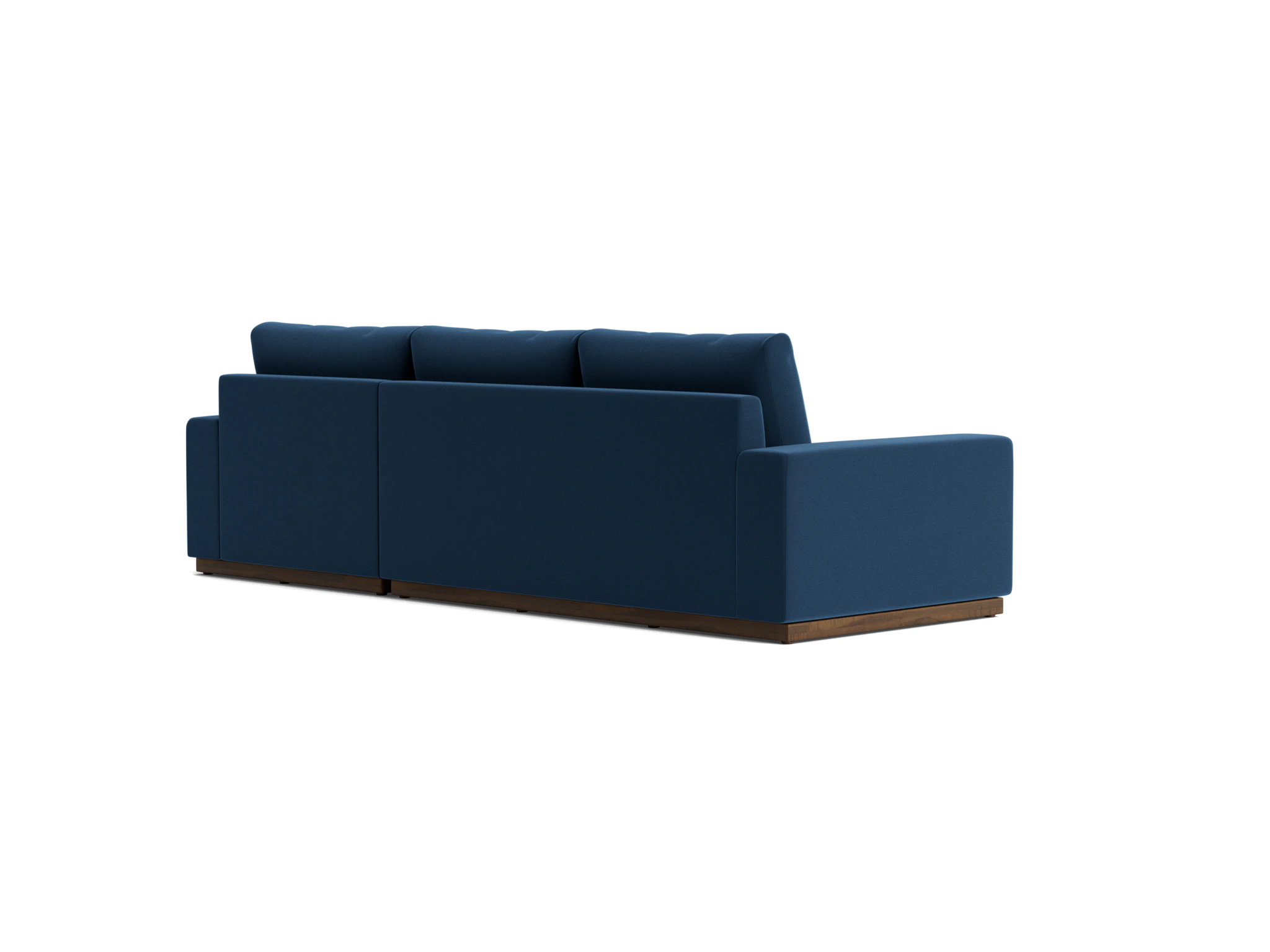 holt sectional with storage royale cobalt