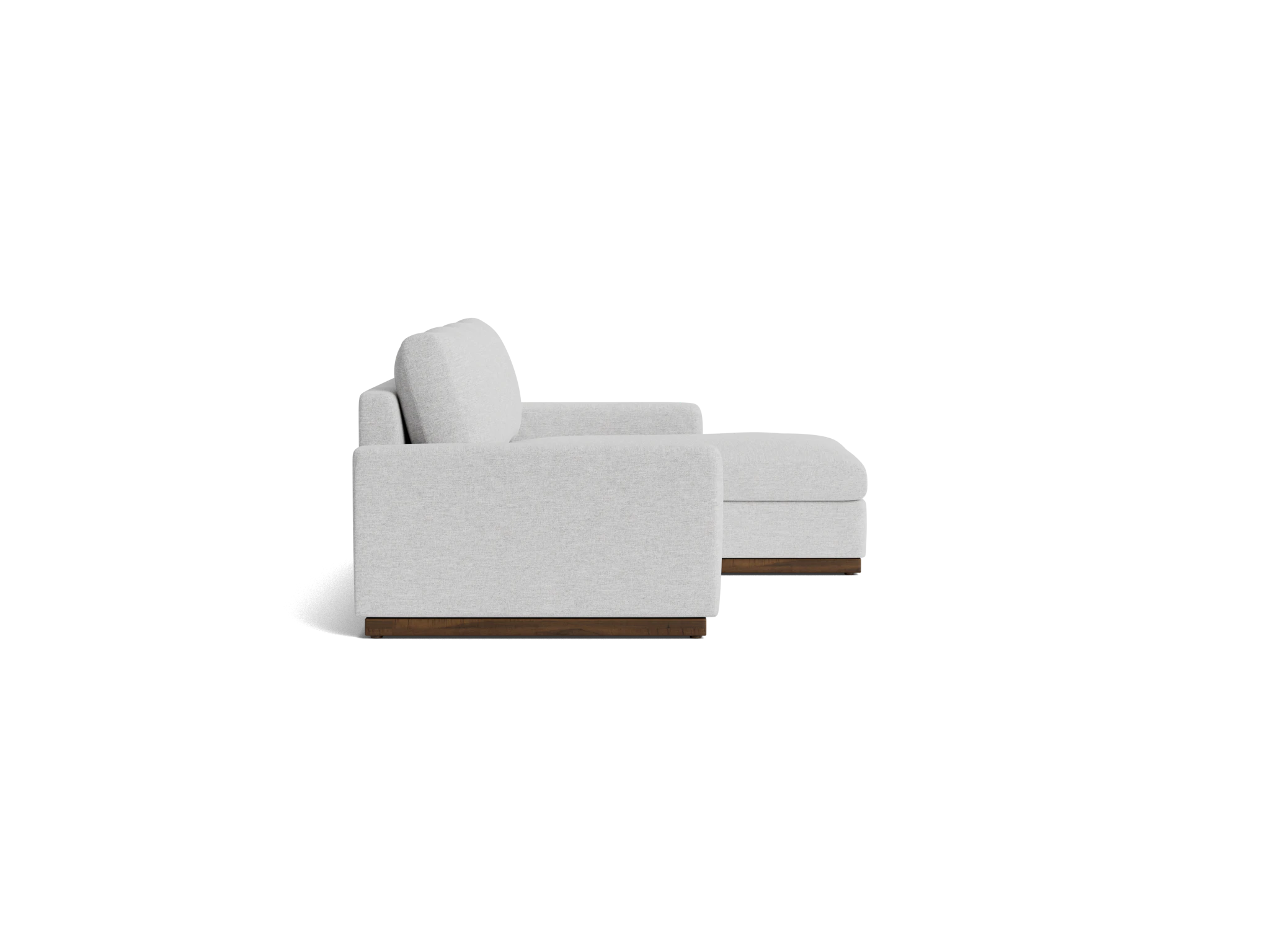 holt sectional with storage milo dove
