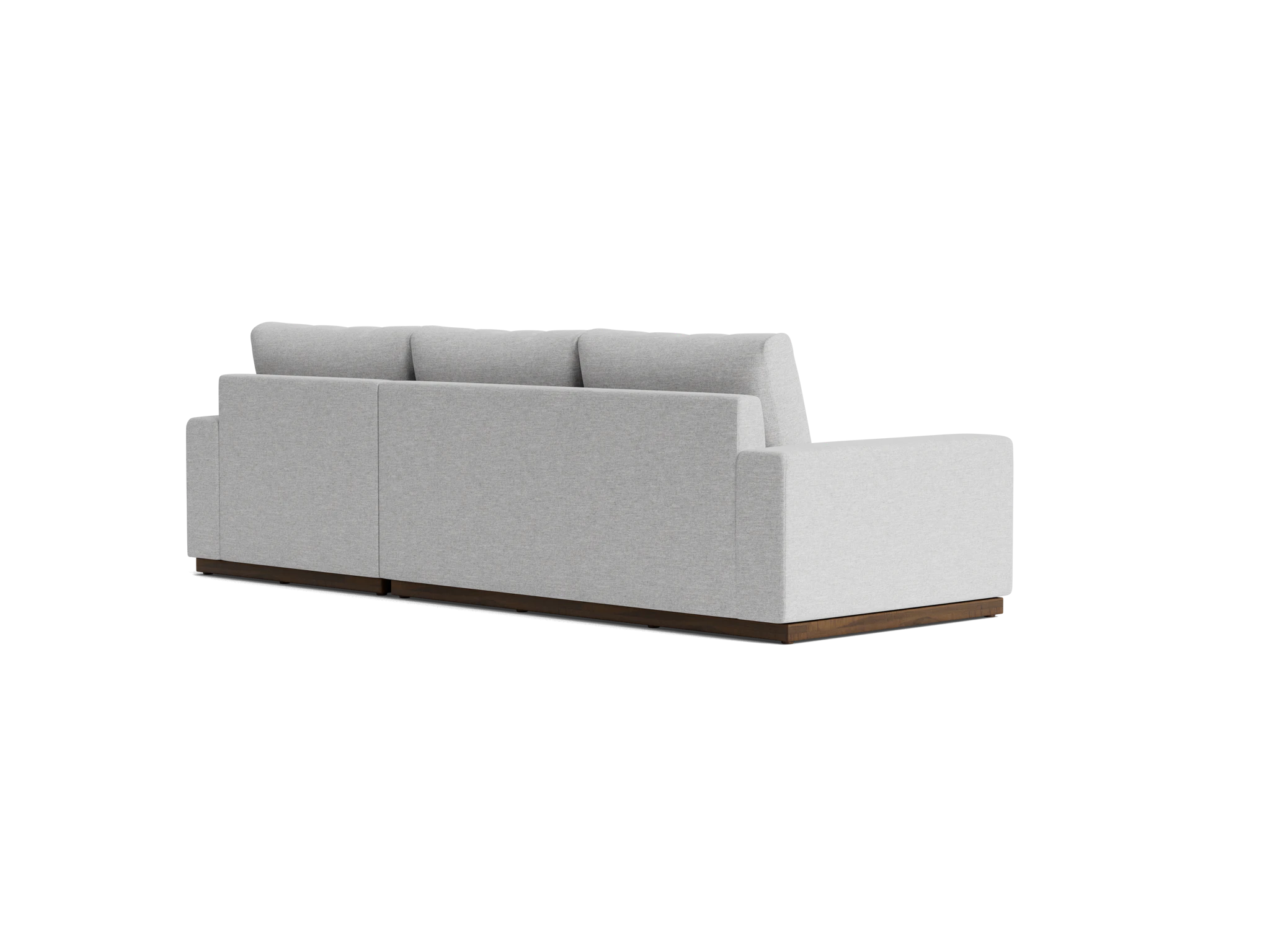holt sectional with storage milo dove
