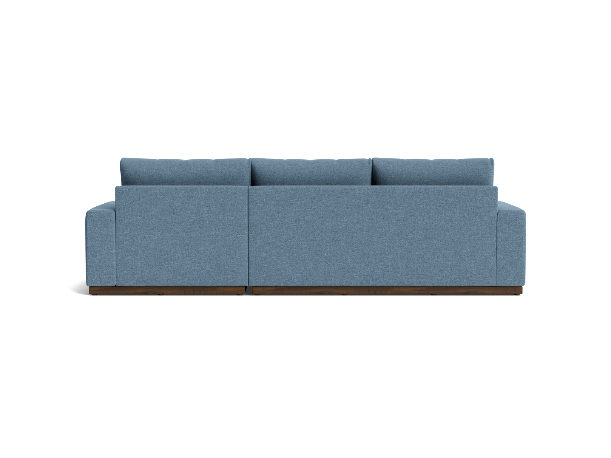 holt sectional with storage milo french blue