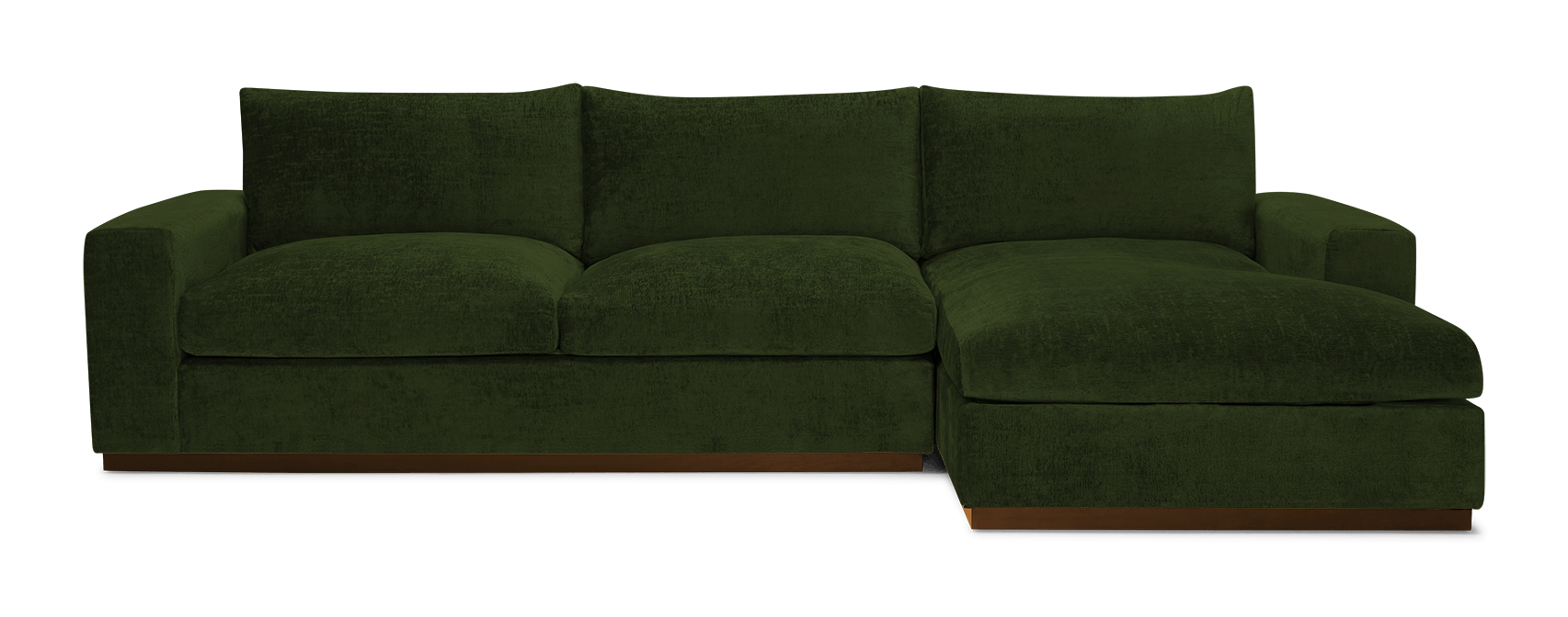 holt sectional with storage royale forest