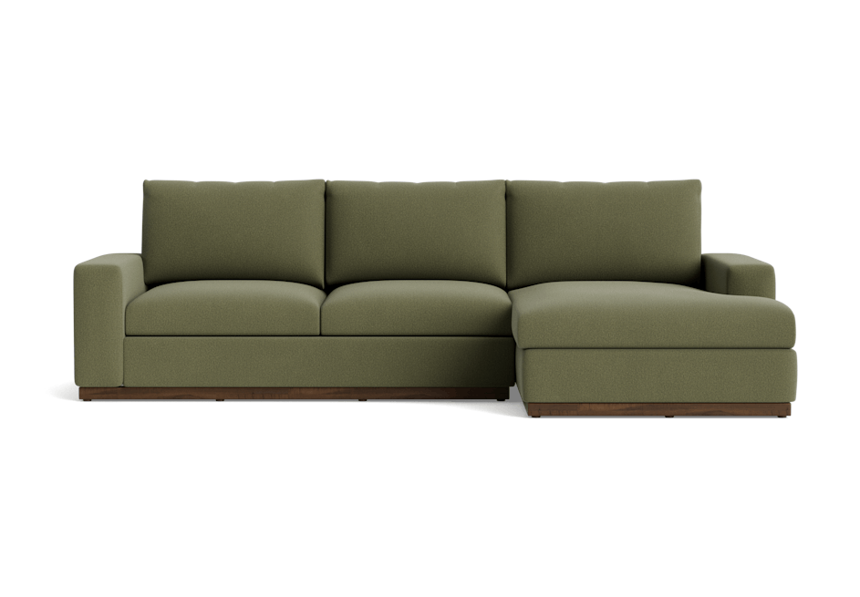 holt sectional with storage faithful olive